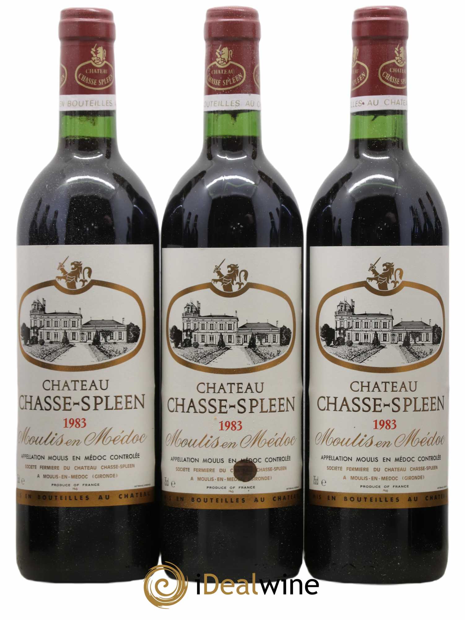 Château Chasse Spleen 1983 - Lot de 12 bouteilles - 2