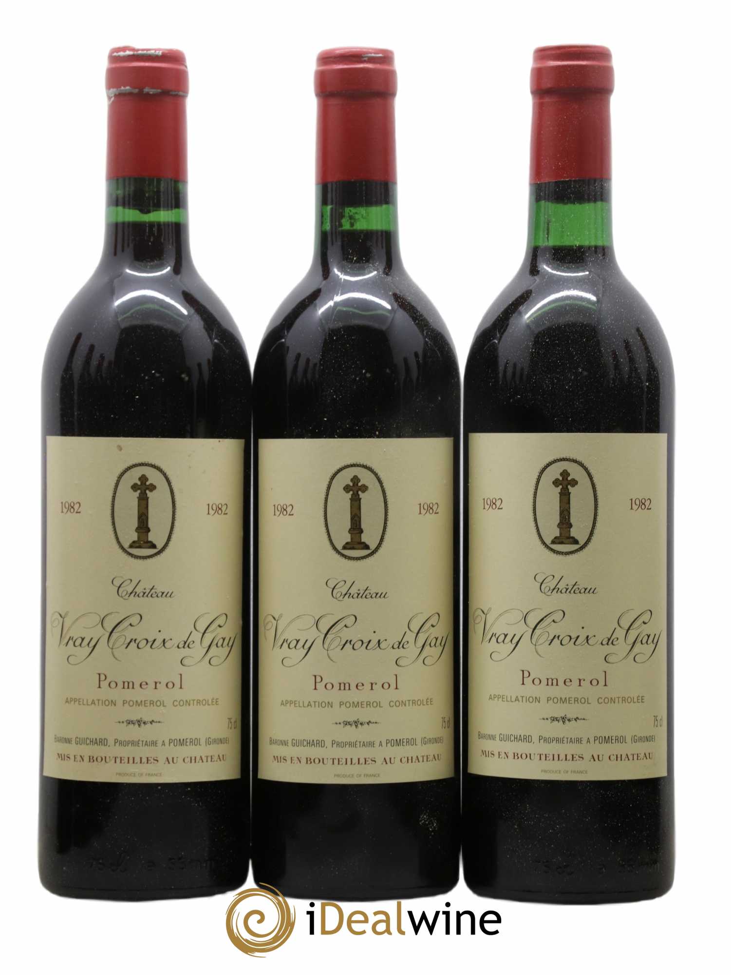 Château Vray Croix de Gay 1982 - Lot of 12 bottles - 1