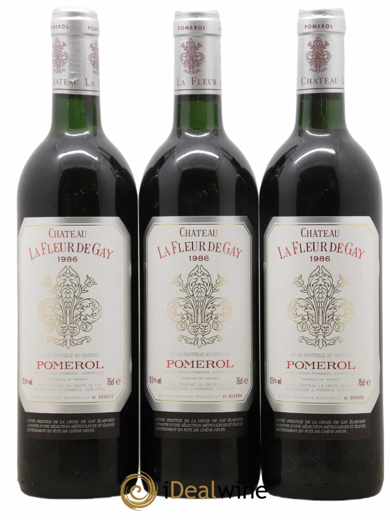 Château la Fleur de Gay 1986 - Lot de 6 bouteilles - 2
