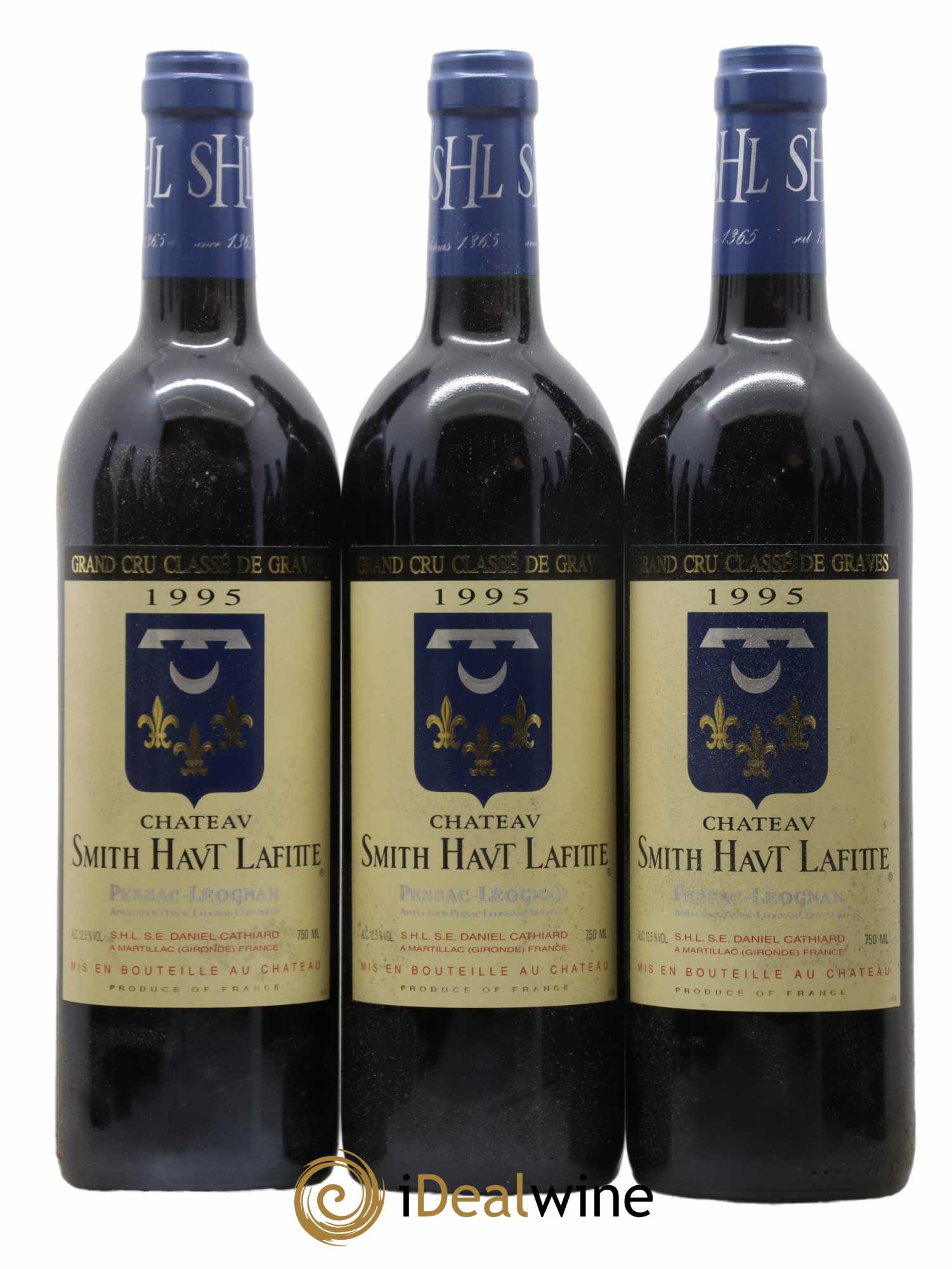 Château Smith Haut Lafitte Cru Classé de Graves 1995 - Lot of 12 bottles - 1