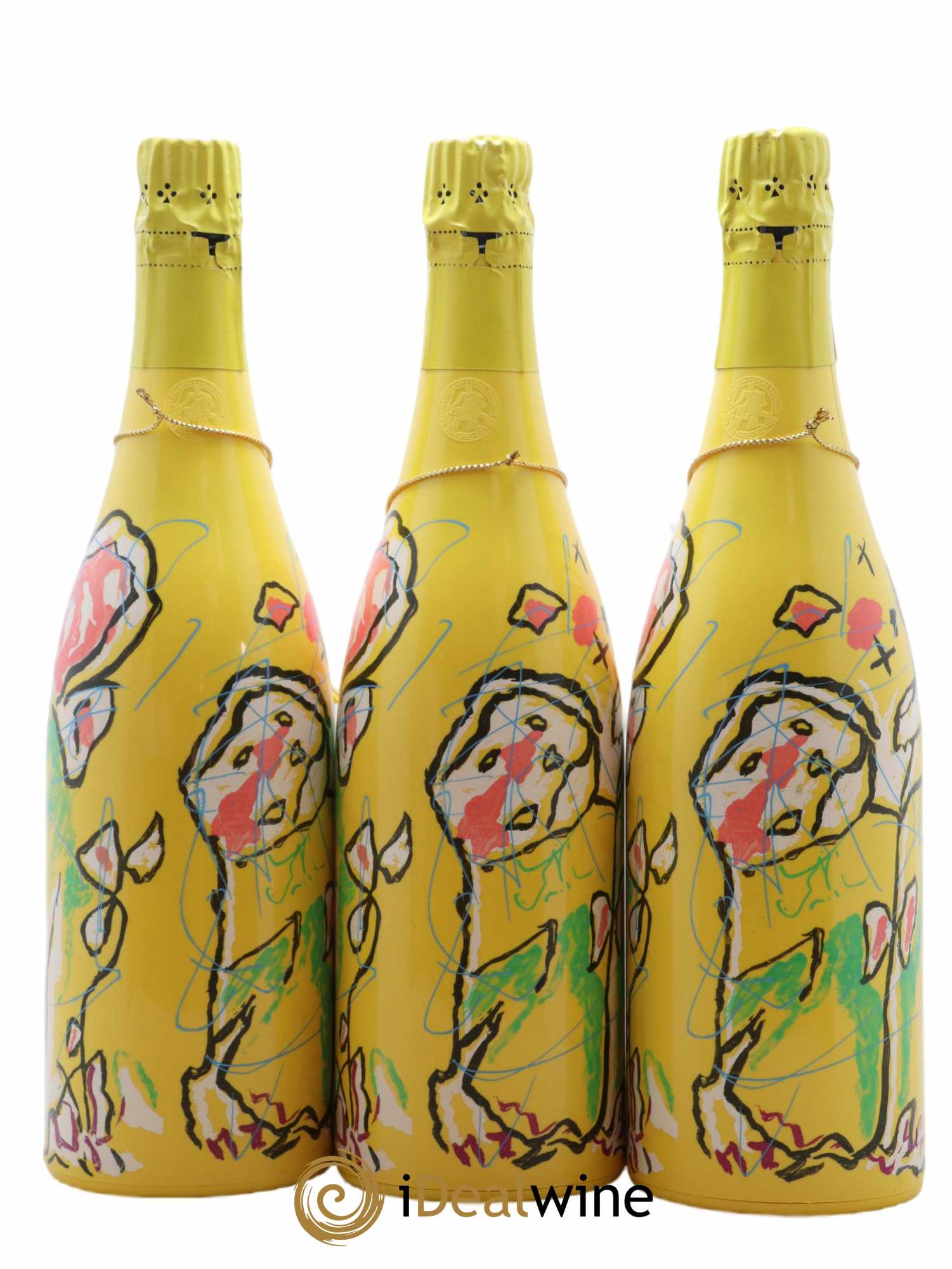 1992 - Collection Roberto Matta Taittinger 1992 - Lot de 3 bouteilles - 2