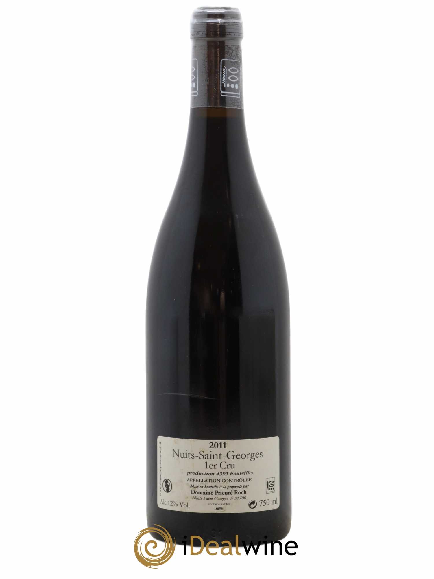 Nuits-Saint-Georges 1er Cru Vieilles Vignes Prieuré Roch 2011 - Lot de 1 bouteille - 1