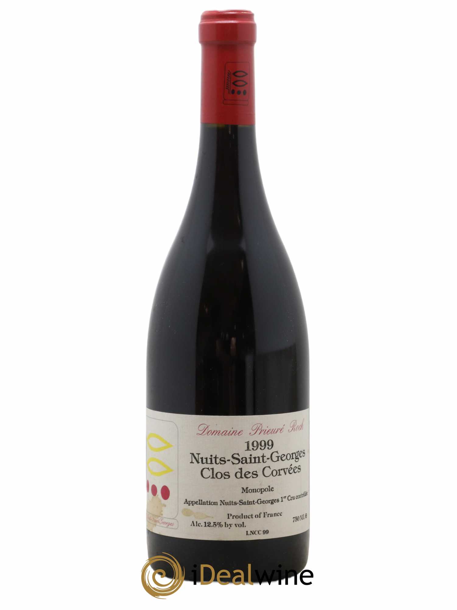 Nuits-Saint-Georges 1er Cru Le Clos des Corvées Prieuré Roch 1999 - Lot de 1 bouteille - 0