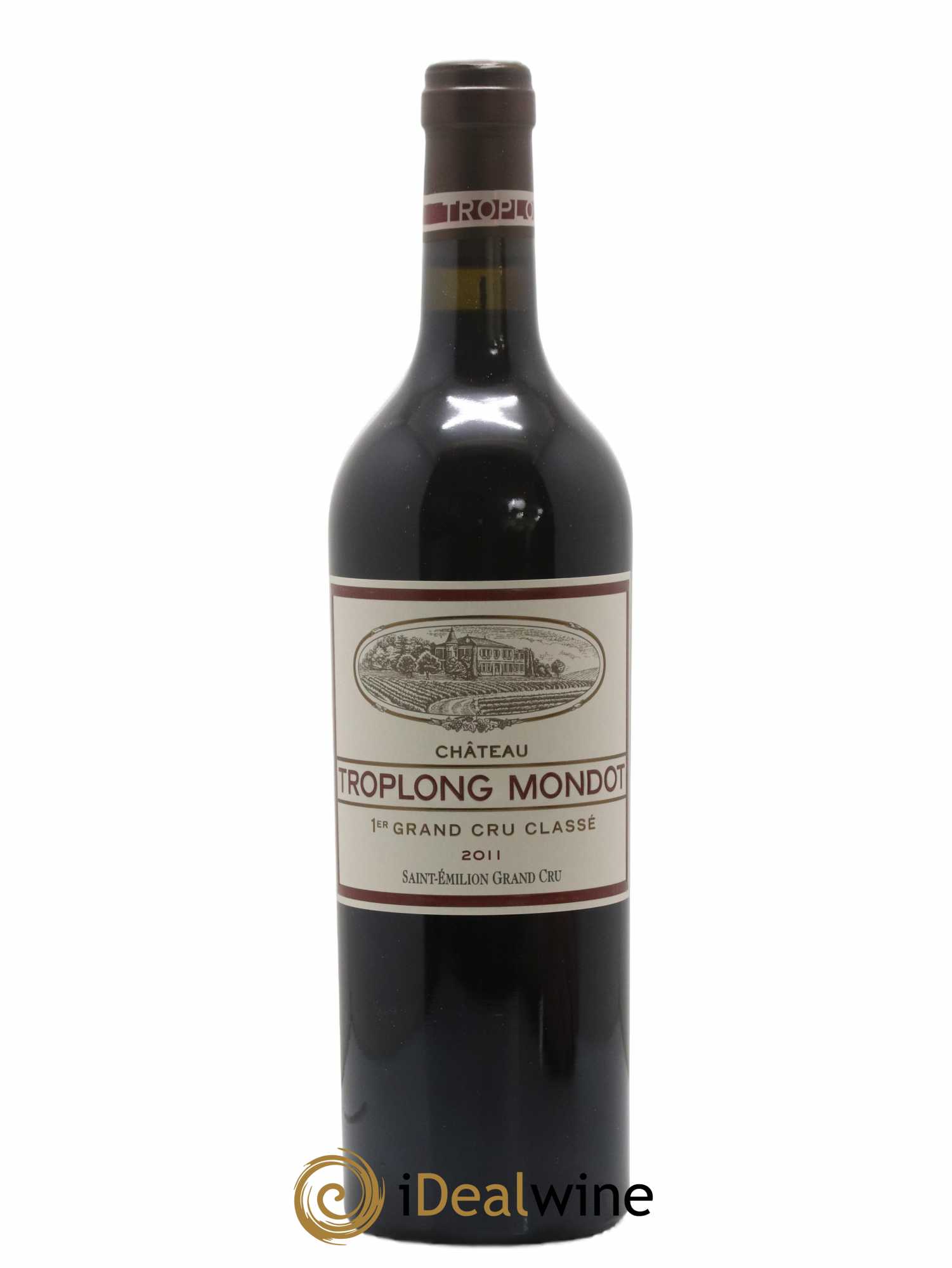 Château Troplong Mondot 1er Grand Cru Classé B 2011 - Lot de 1 bouteille - 0