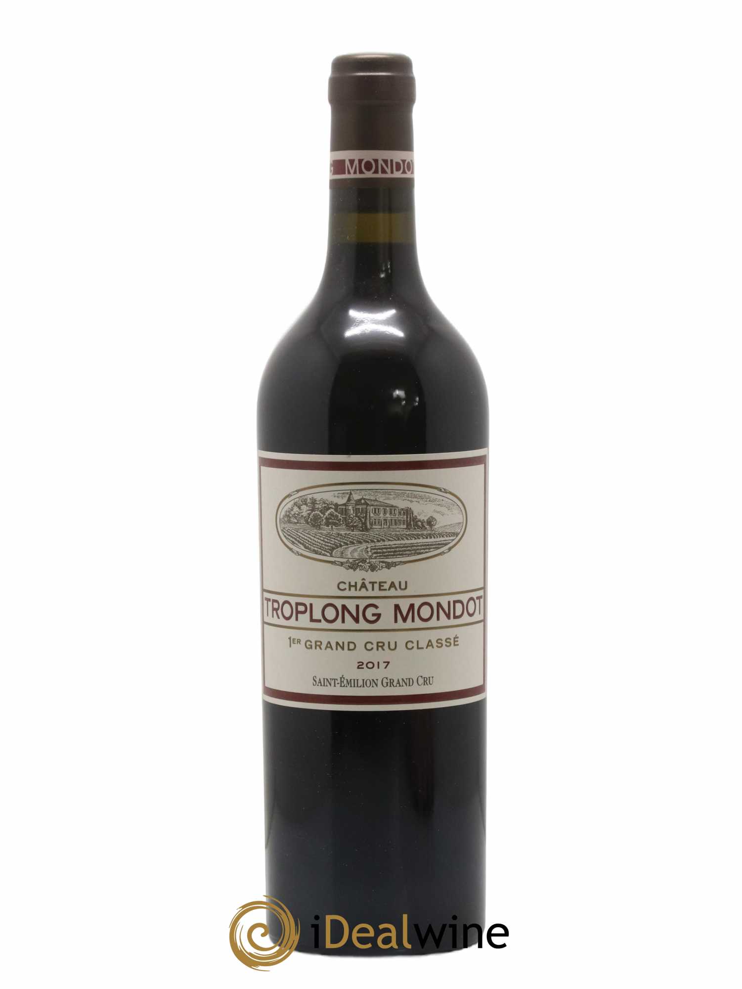 Château Troplong Mondot 1er Grand Cru Classé B 2017 - Lot de 1 bouteille - 0