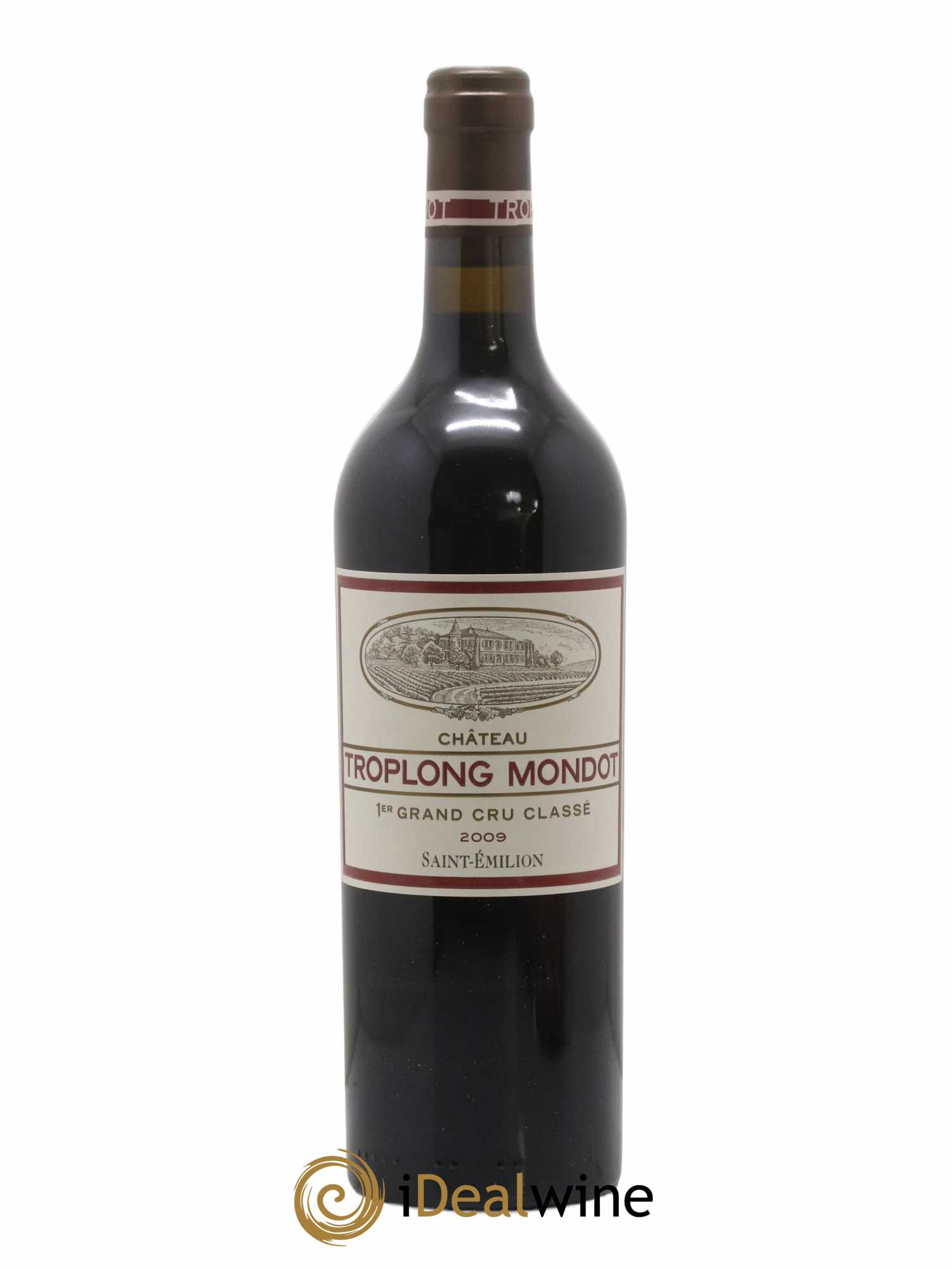 Château Troplong Mondot 1er Grand Cru Classé B 2009 - Lot de 1 bouteille - 0