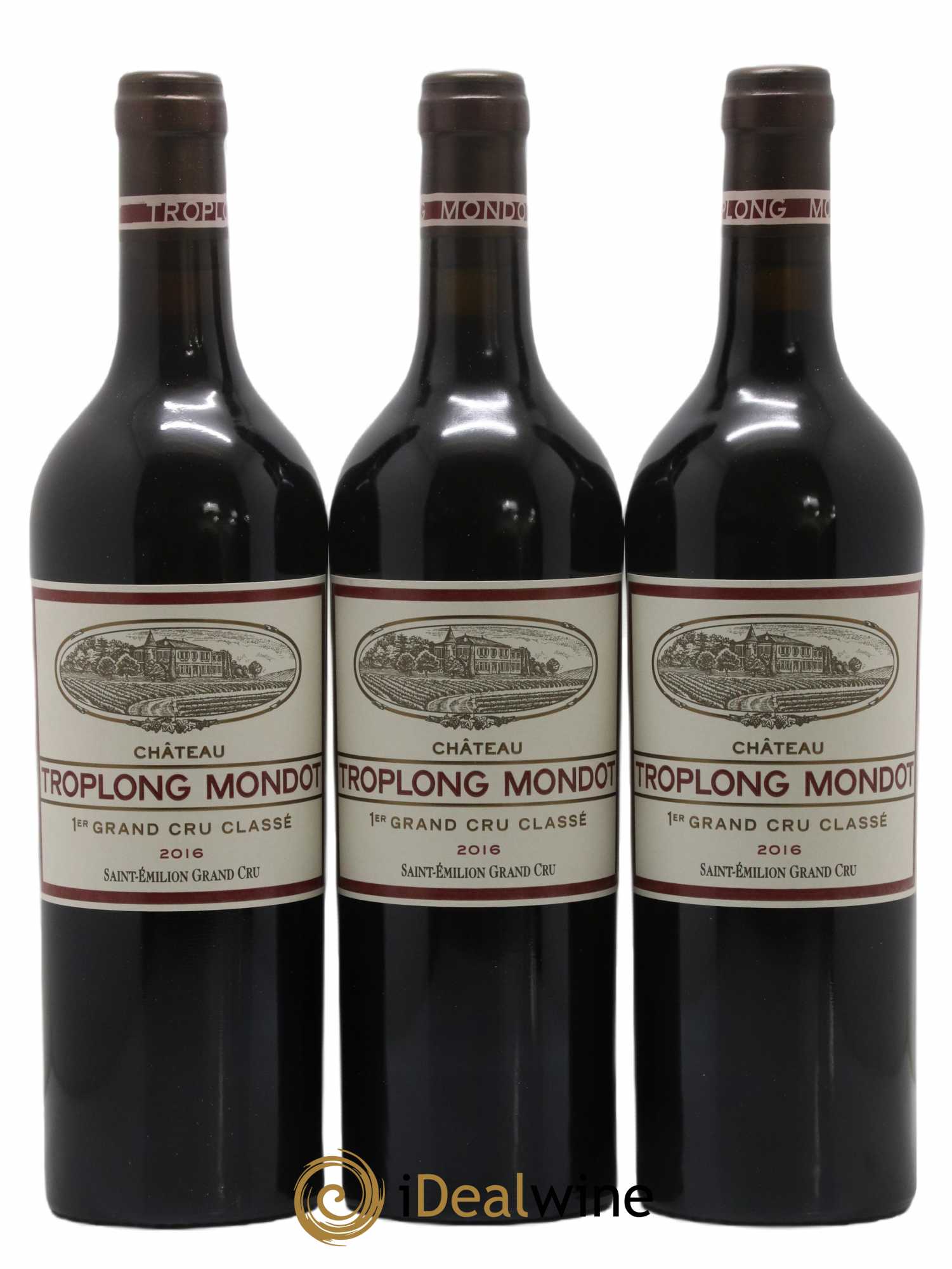 Château Troplong Mondot 1er Grand Cru Classé B 2016 - Lot de 6 bouteilles - 2