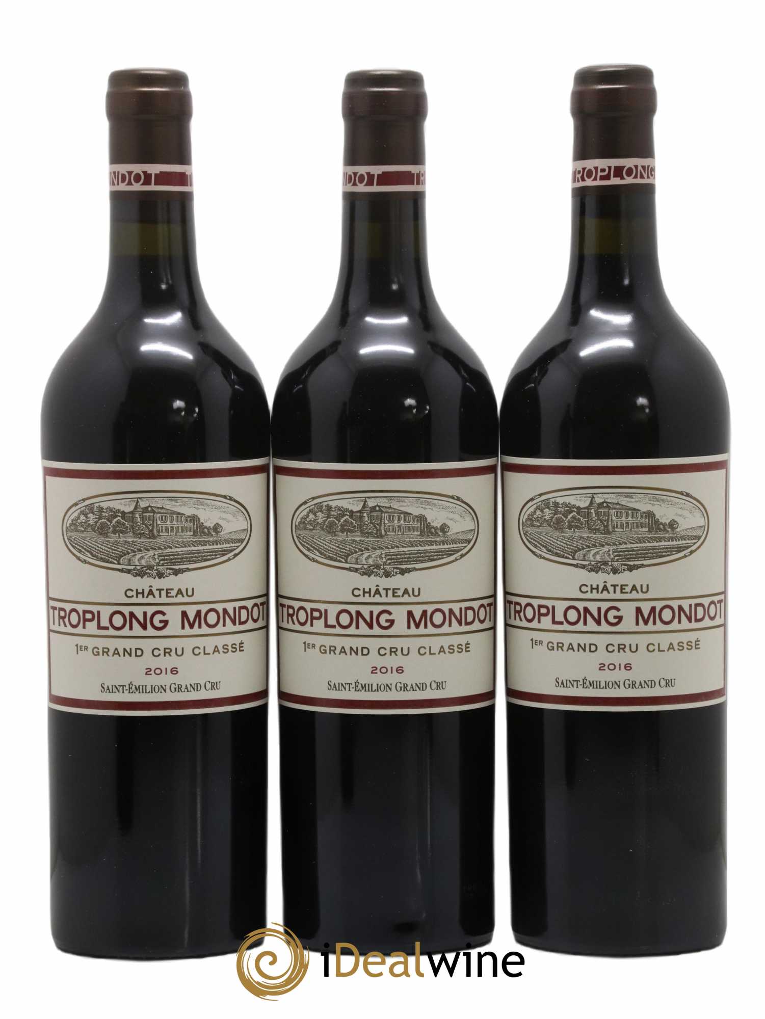Château Troplong Mondot 1er Grand Cru Classé B 2016 - Lot de 6 bouteilles - 2