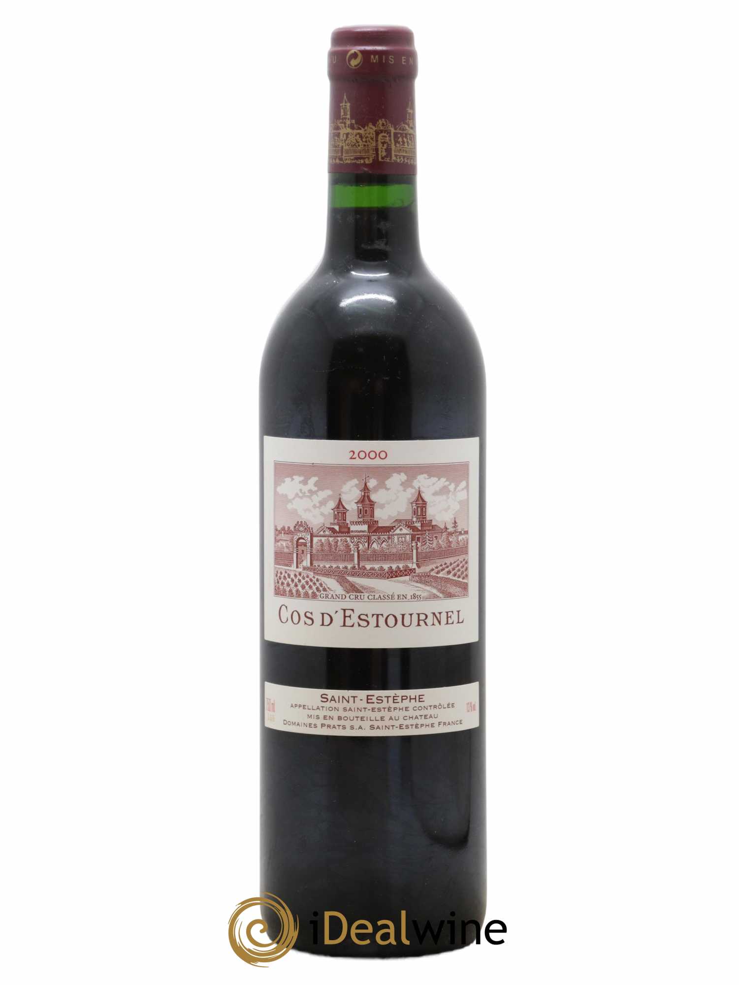 Cos d'Estournel 2ème Grand Cru Classé 2000 - Lot de 1 bouteille - 0