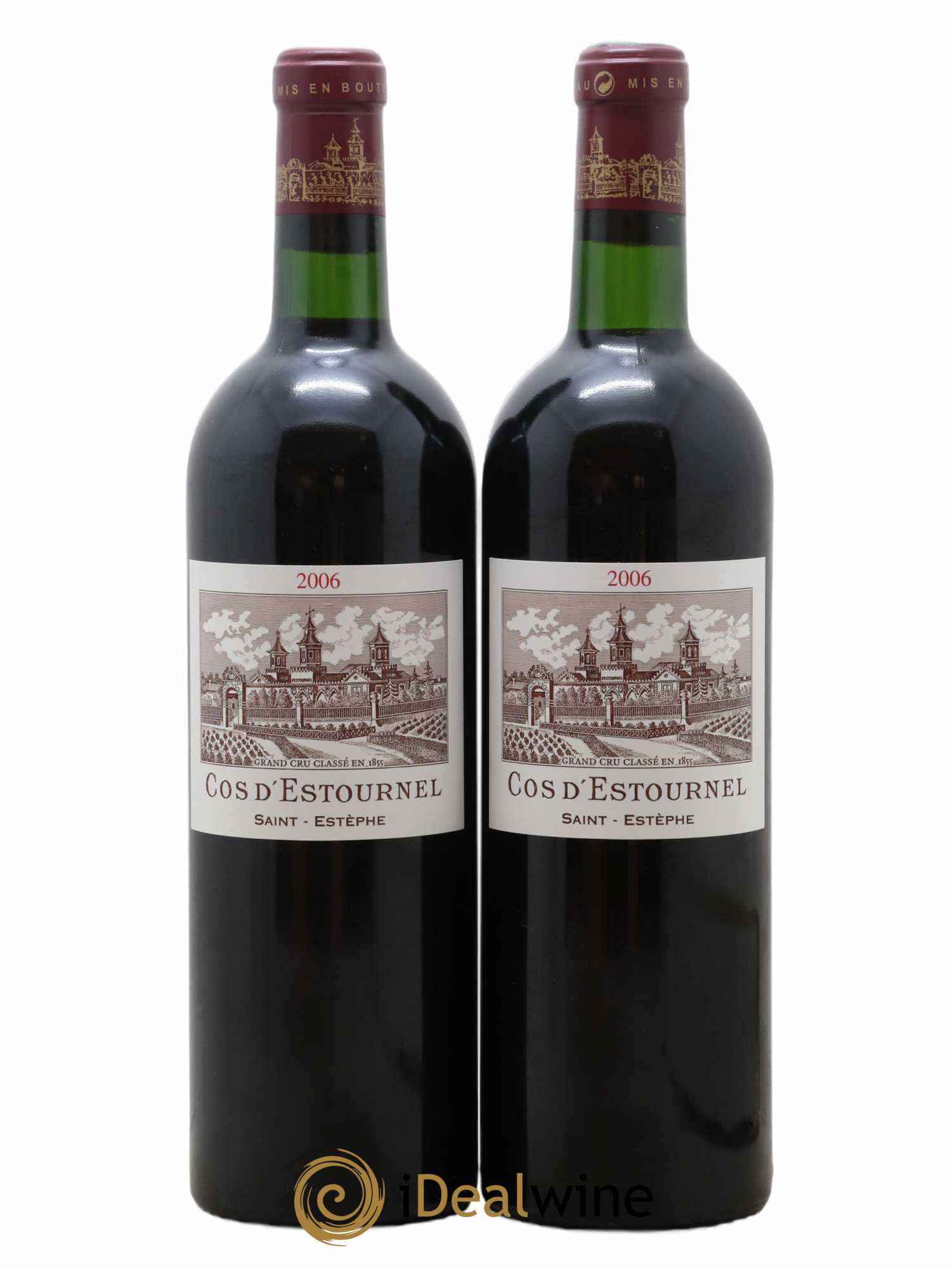 Cos d'Estournel 2ème Grand Cru Classé 2006 - Lot de 2 bouteilles - 0