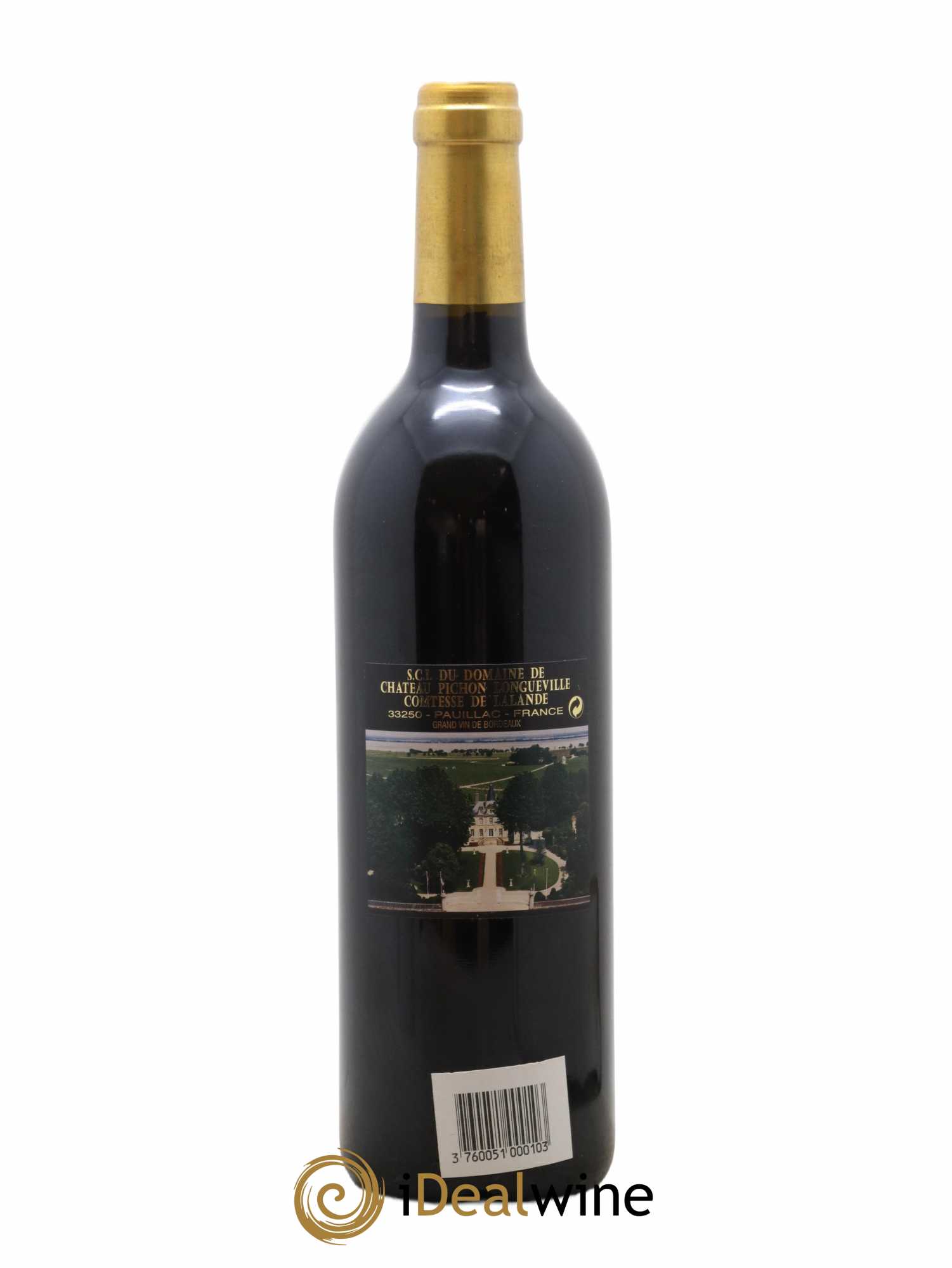 Château Pichon Longueville Comtesse de Lalande 2ème Grand Cru Classé 2001 - Lot de 1 bouteille - 1