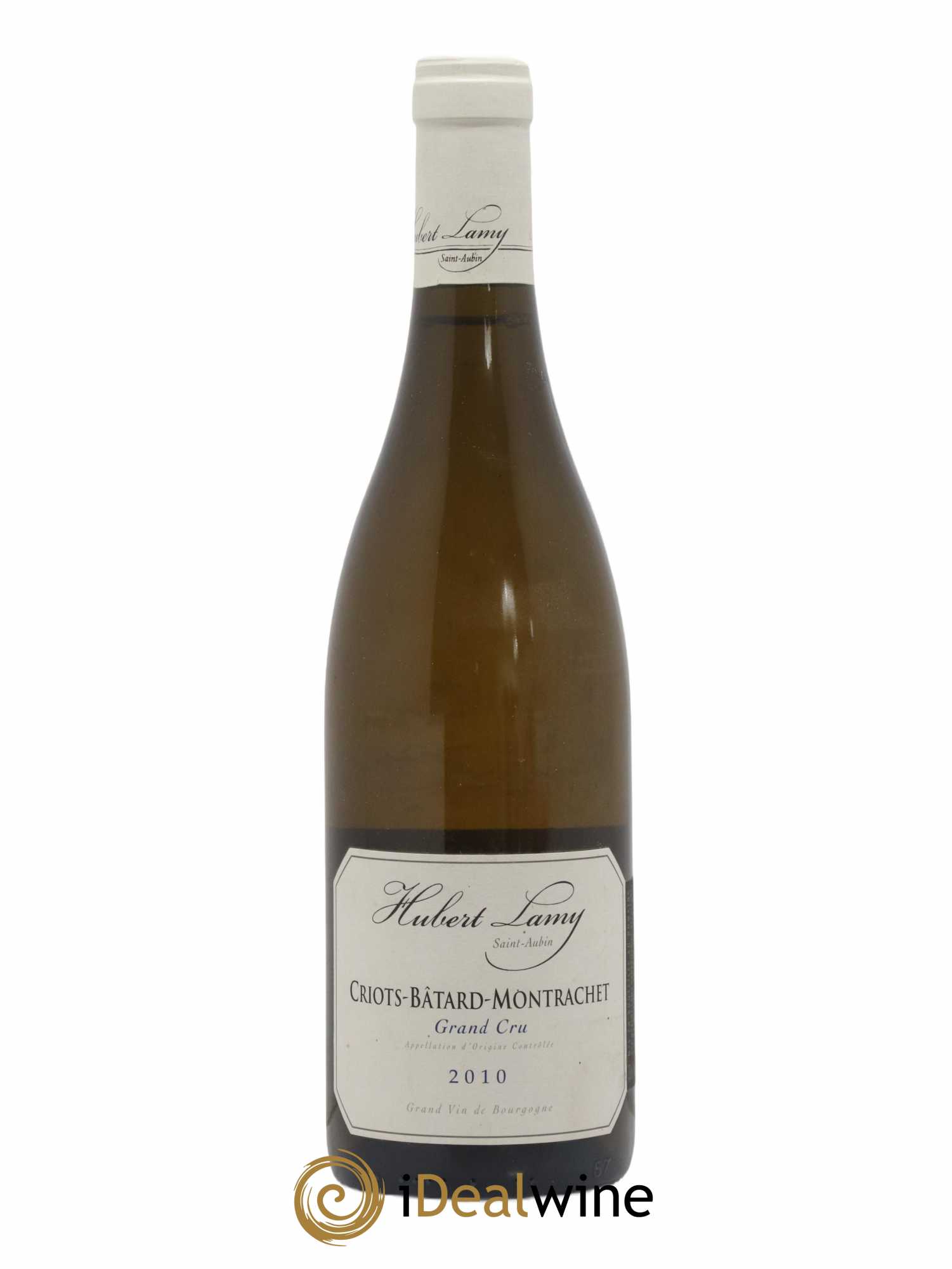 Criots-Bâtard-Montrachet Grand Cru Hubert Lamy 2010 - Lot de 1 bouteille - 0