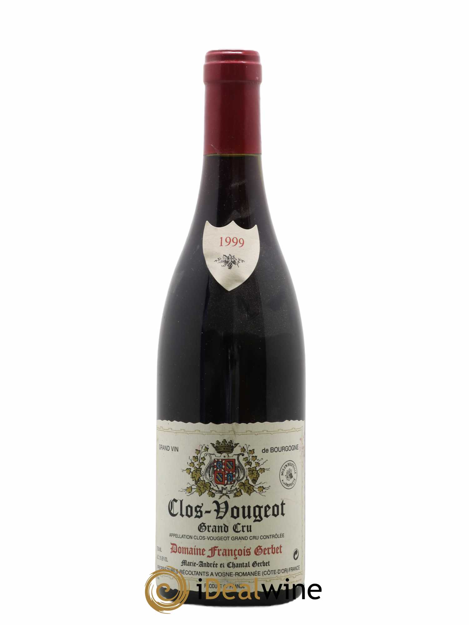 Clos de Vougeot Grand Cru François Gerbet 1999 - Lot of 1 bottle - 0