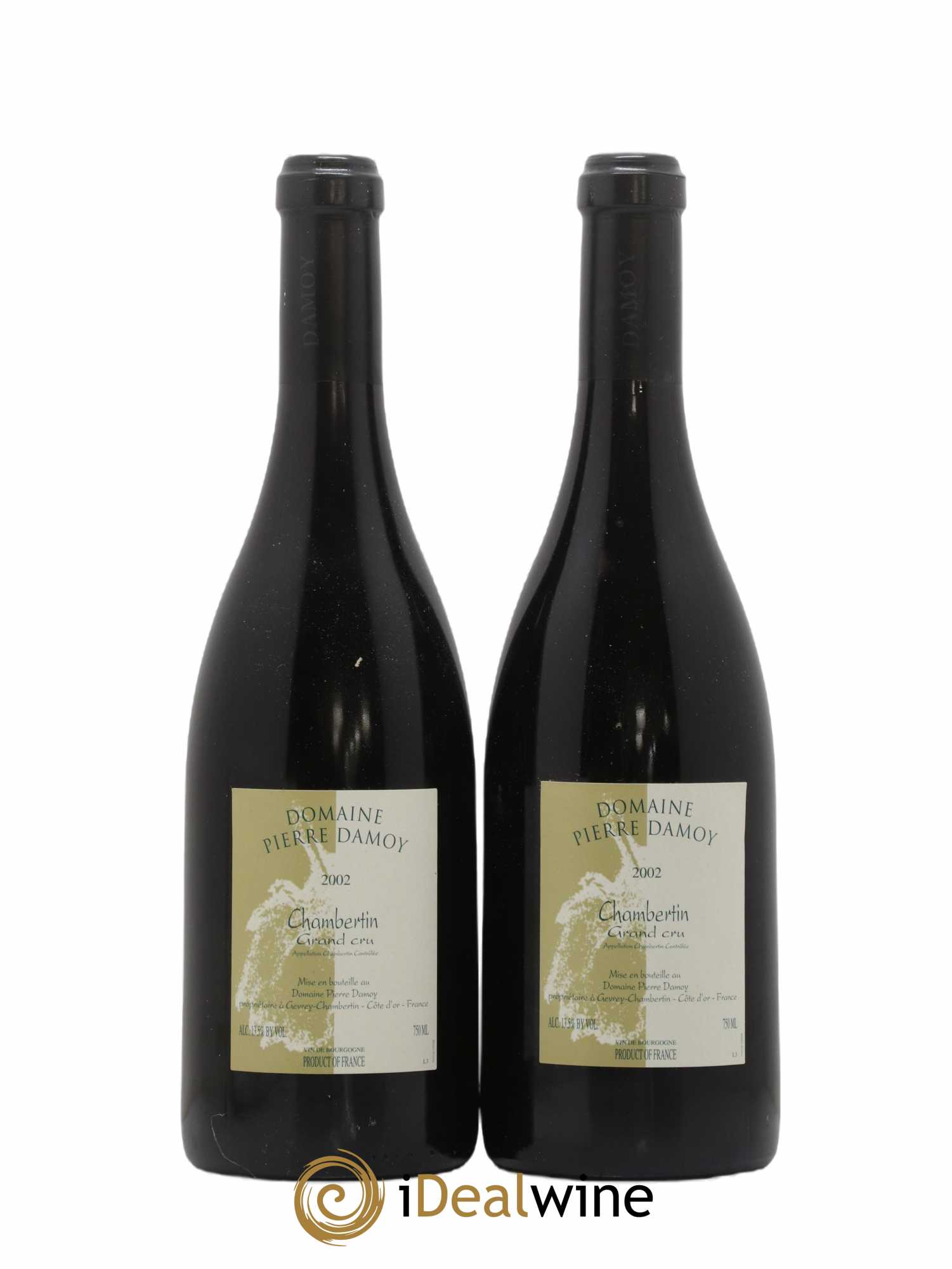 Chambertin Grand Cru Pierre Damoy 2002 - Lot de 2 bouteilles - 0