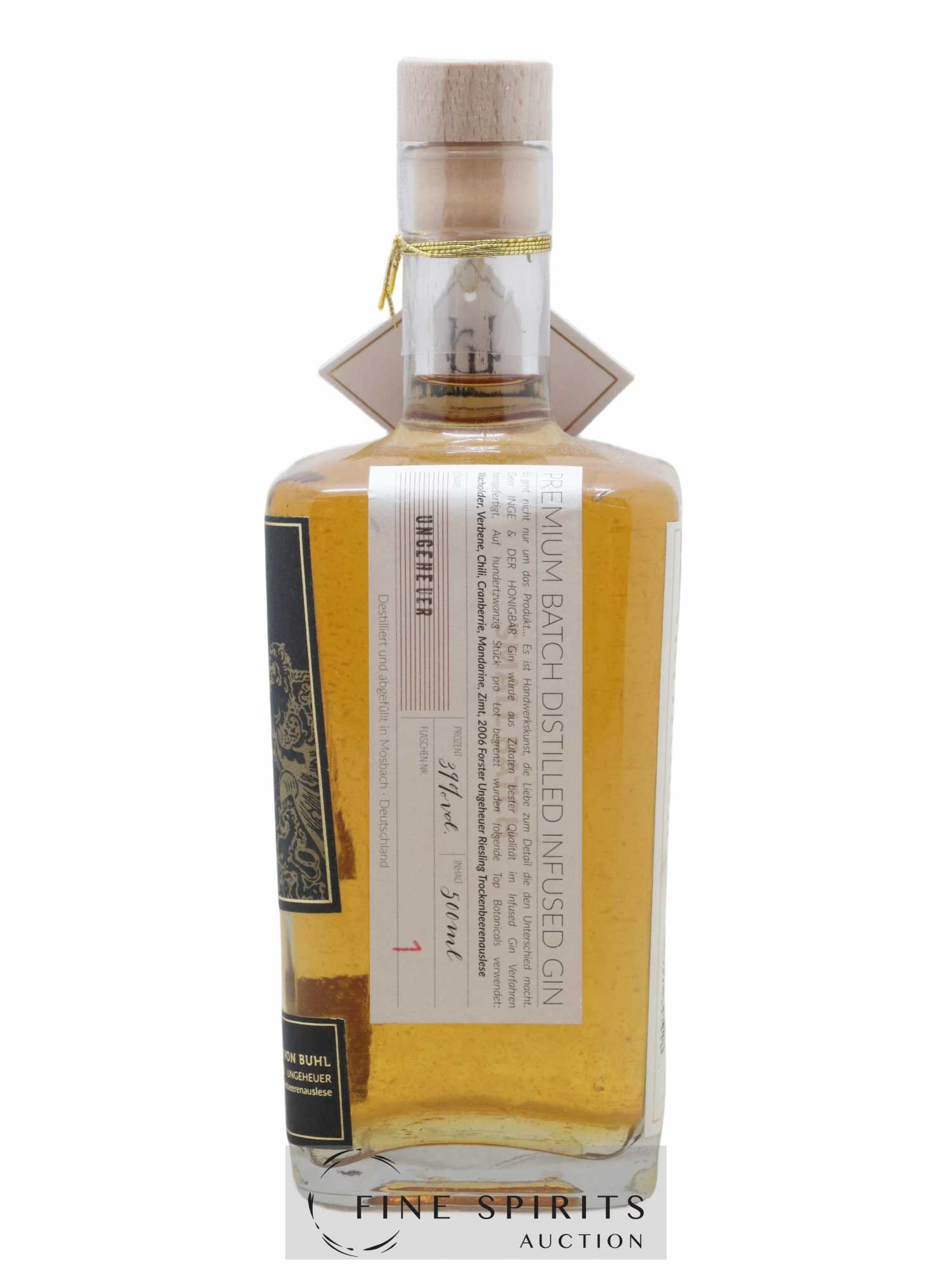 Inge & der Honigbär 2006 Of. Ungehever Flaschen Nr1 50cl - Posten von 1 Flasche - 1