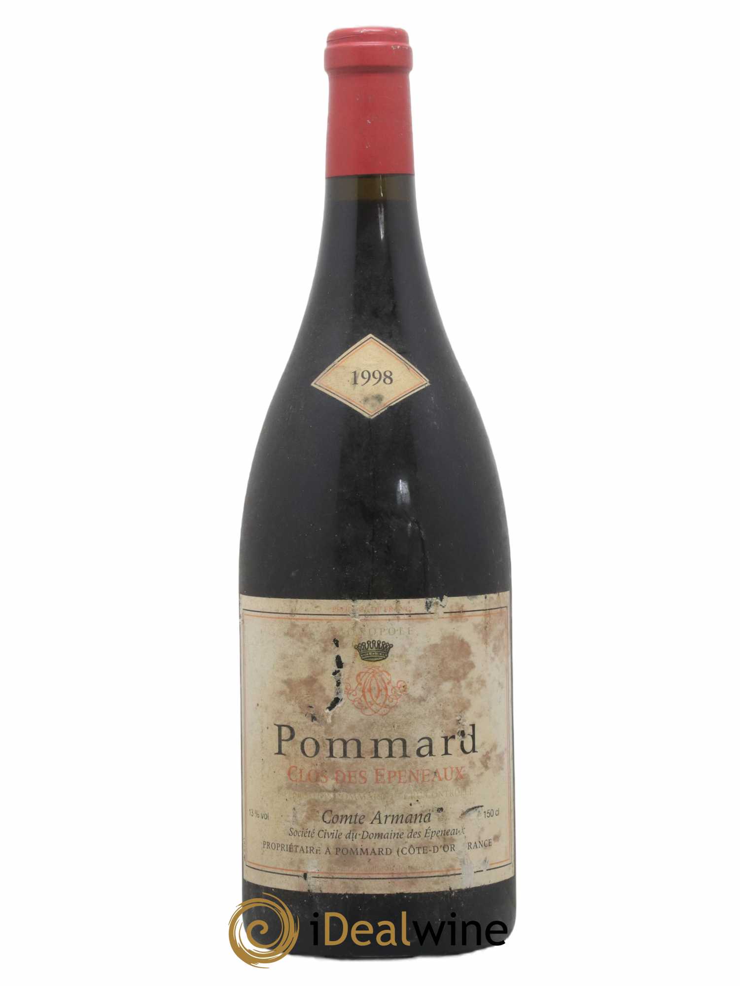 Pommard 1er Cru Clos des Epeneaux Comte Armand 1998 - Lot de 1 magnum - 0