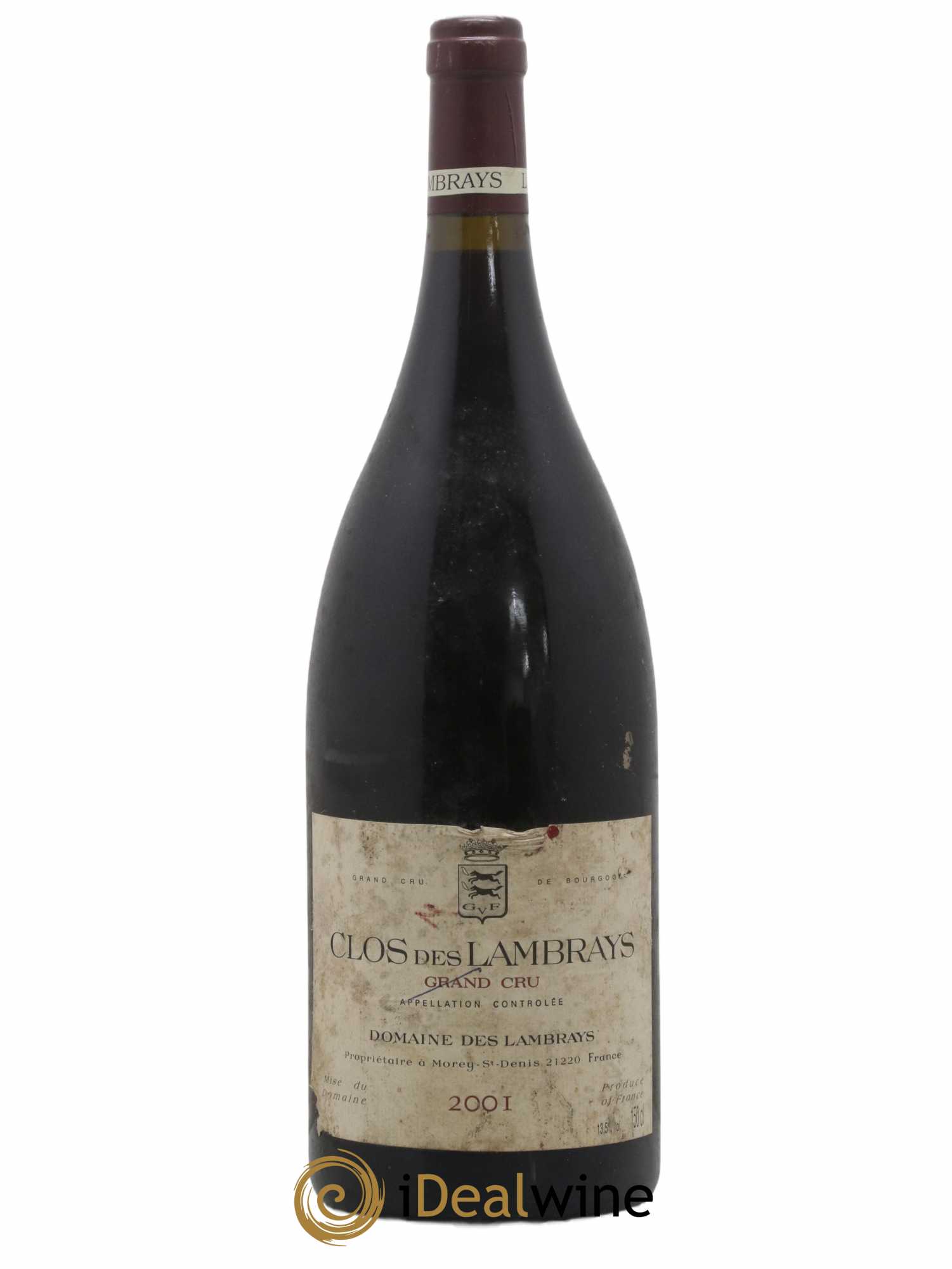 Clos des Lambrays Grand Cru Domaine des Lambrays 2001 - Lot de 1 magnum - 0