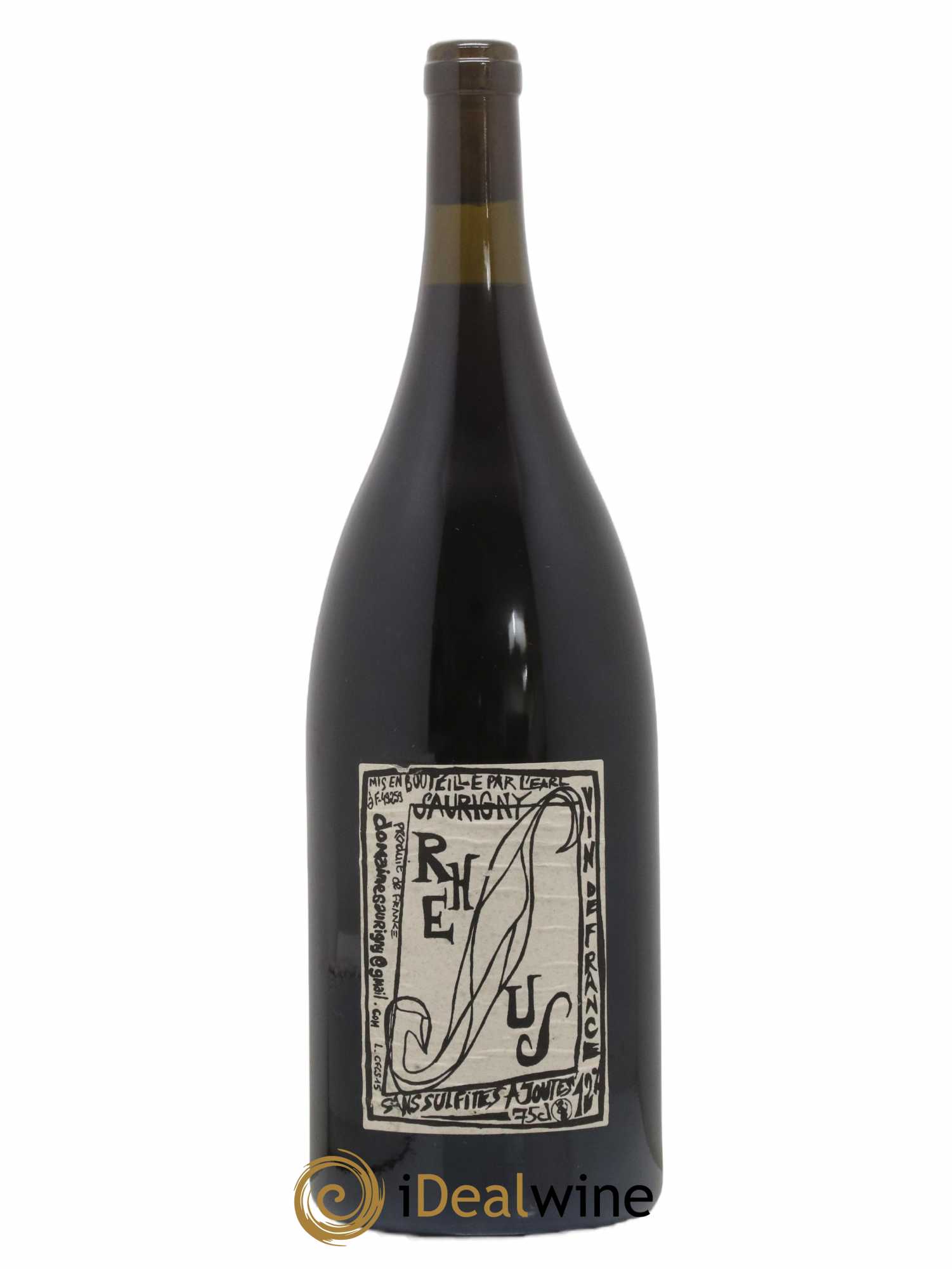 Vin de France Rhesus Jérôme Saurigny 2015 - Lot de 1 magnum - 0