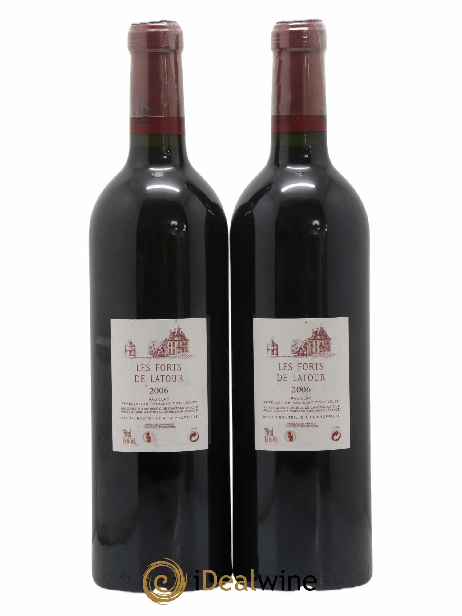 Les Forts de Latour Second Vin 2006 - Lot de 2 bouteilles - 1