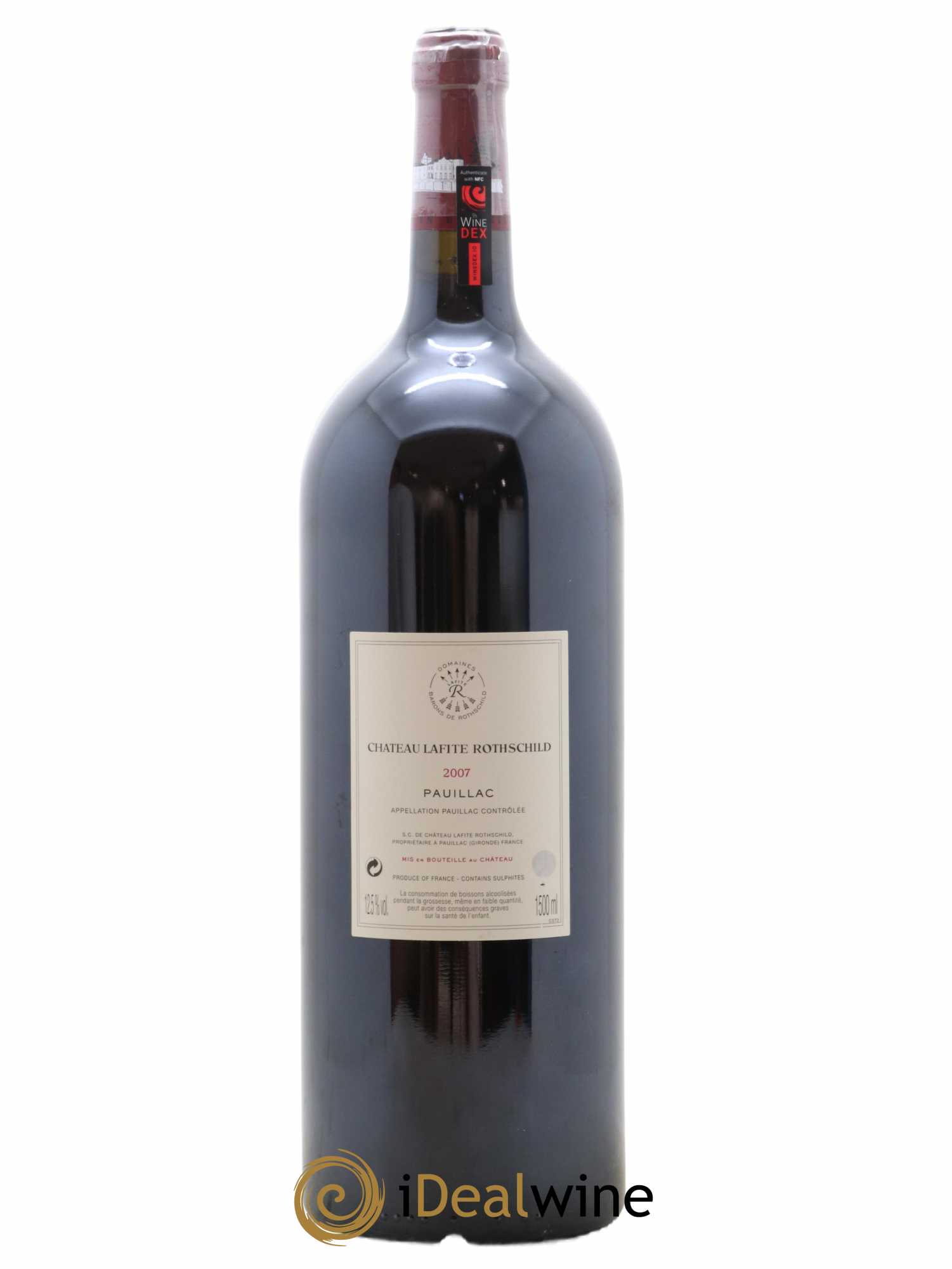 Château Lafite Rothschild 1er Grand Cru Classé 2007 - Lot de 1 magnum - 1