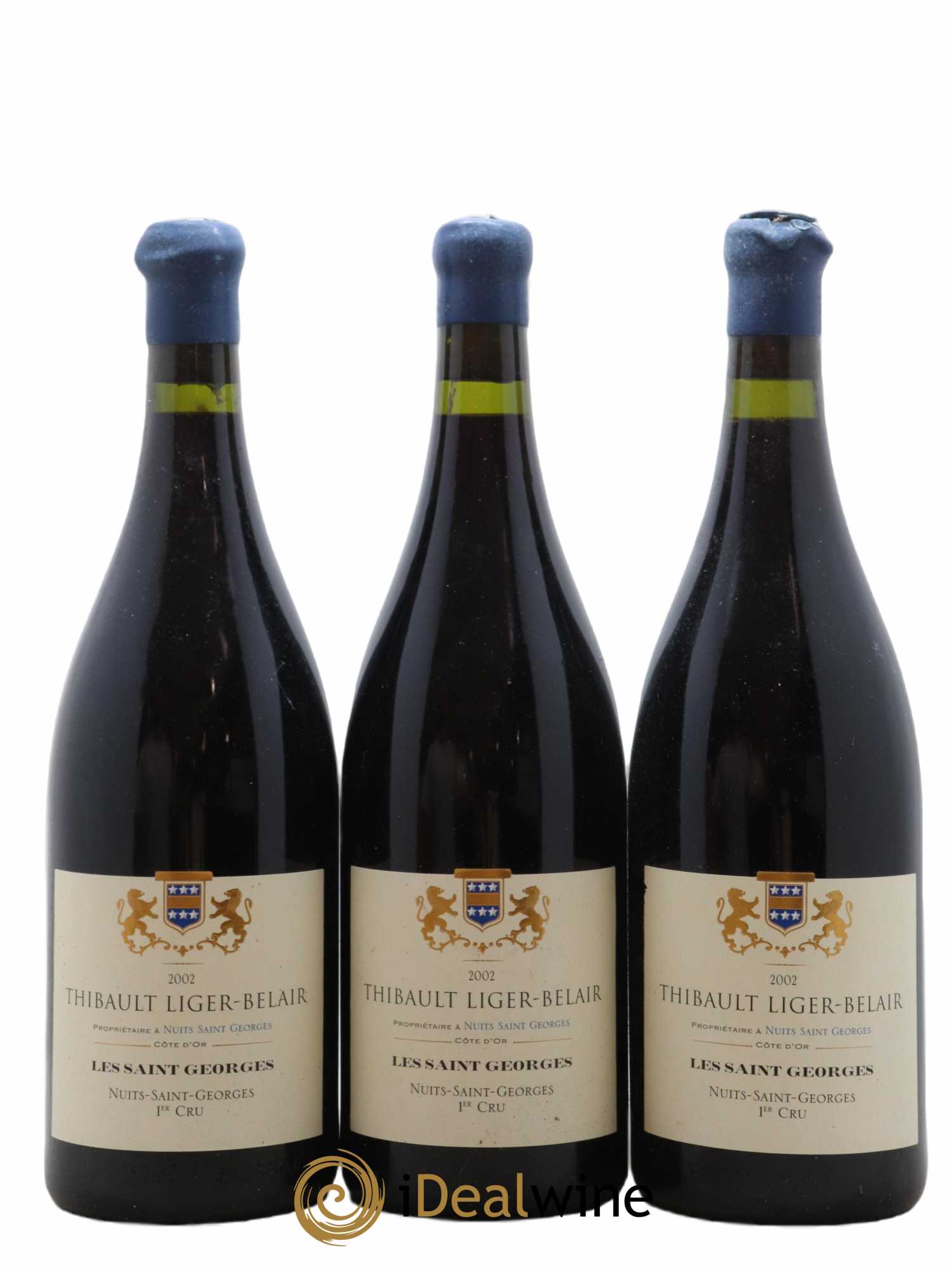 Nuits-Saint-Georges 1er Cru Les Saint-Georges Thibault Liger-Belair 2002 - Lot de 3 magnums - 0