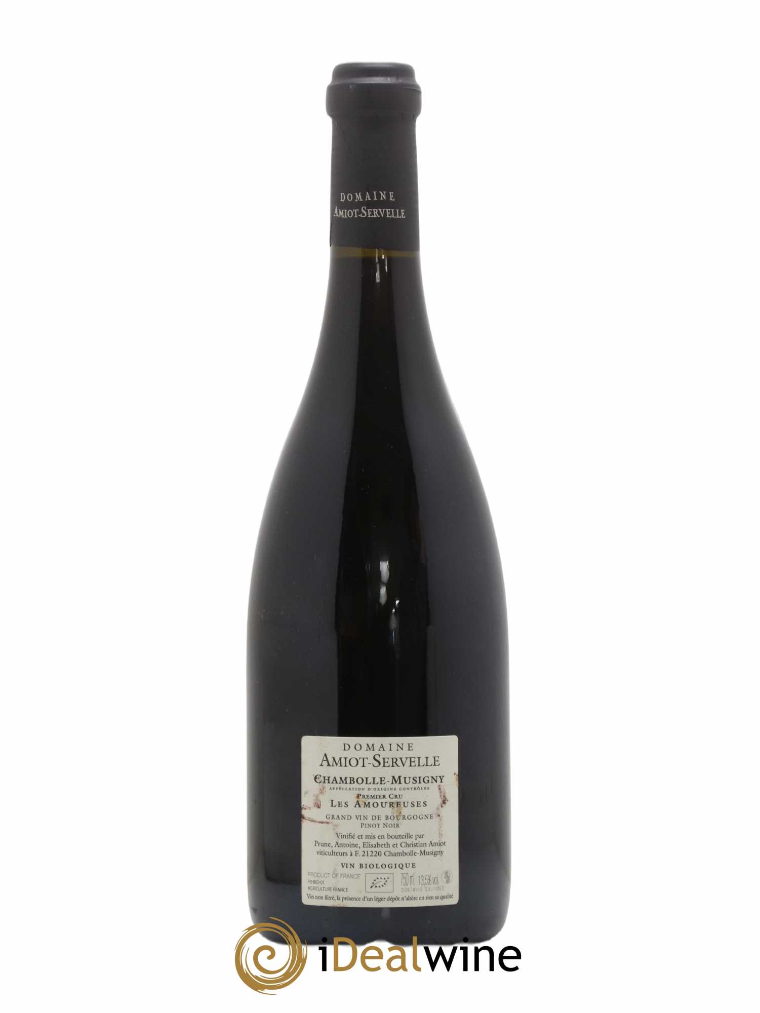 Chambolle-Musigny 1er Cru Les Amoureuses Amiot-Servelle 2019 - Lot of 1 bottle - 1