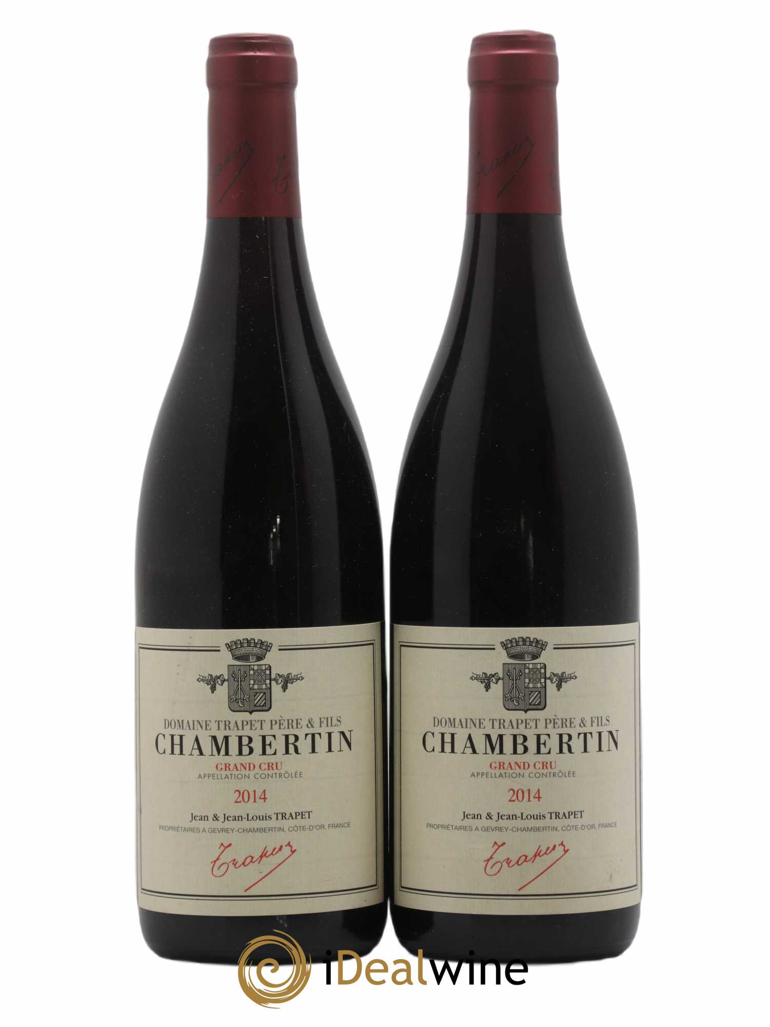 Chambertin Grand Cru Domaine Trapet 2014 - Lot de 2 bouteilles - 0