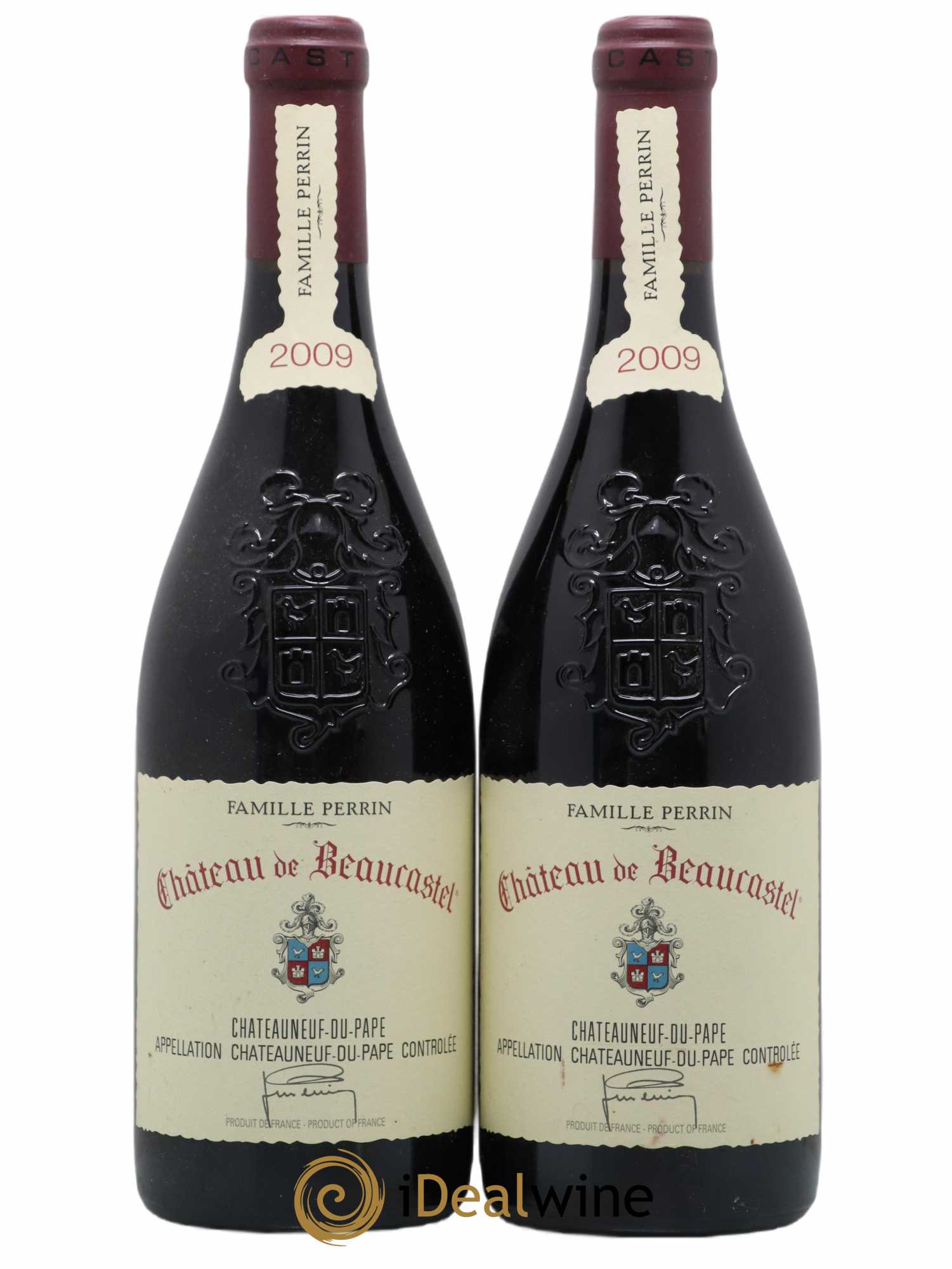 Châteauneuf-du-Pape Château de Beaucastel Famille Perrin 2009 - Lot de 2 bouteilles - 0