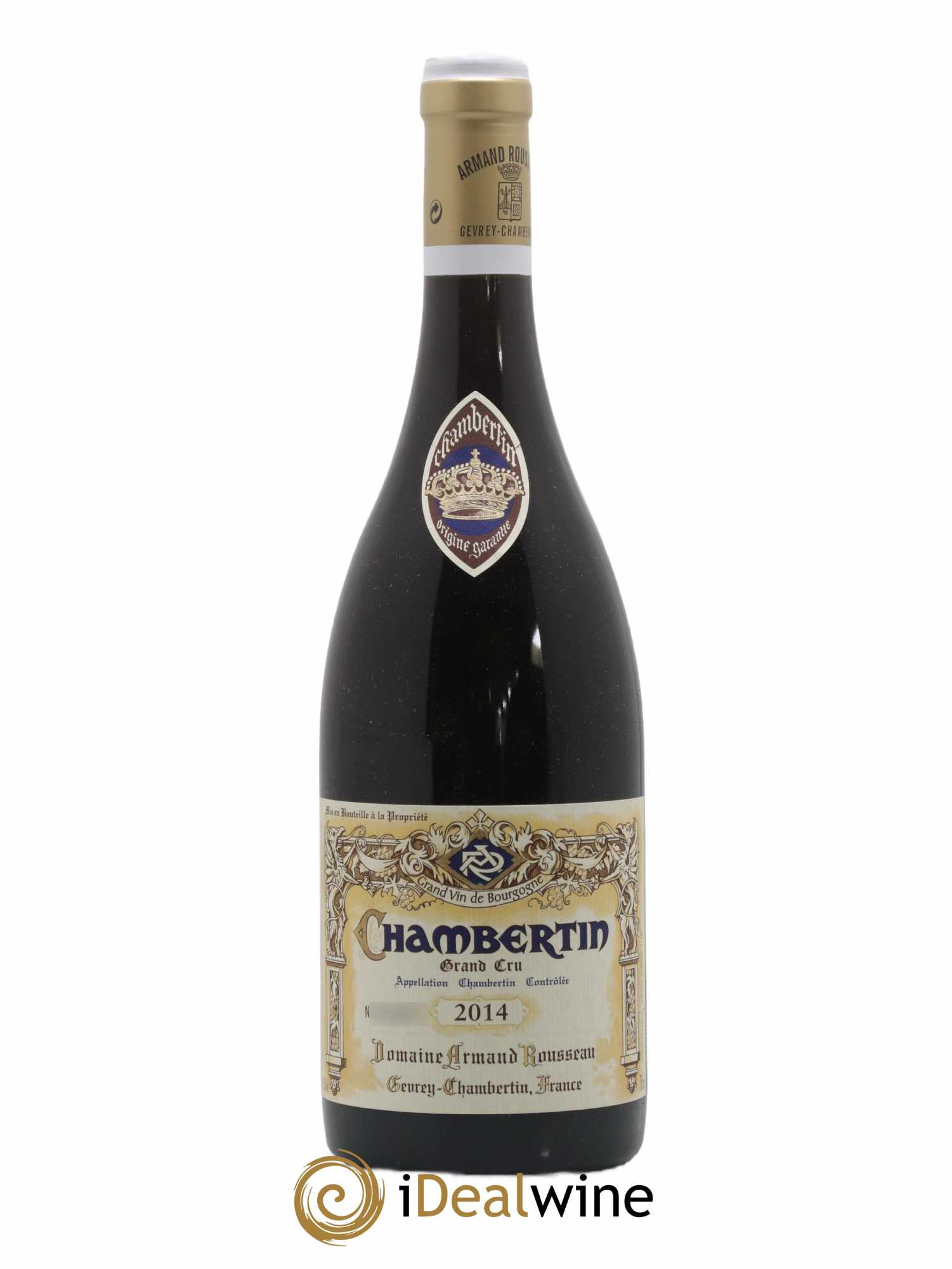 Chambertin Grand Cru Armand Rousseau (Domaine) 2014 - Lot de 1 bouteille - 0