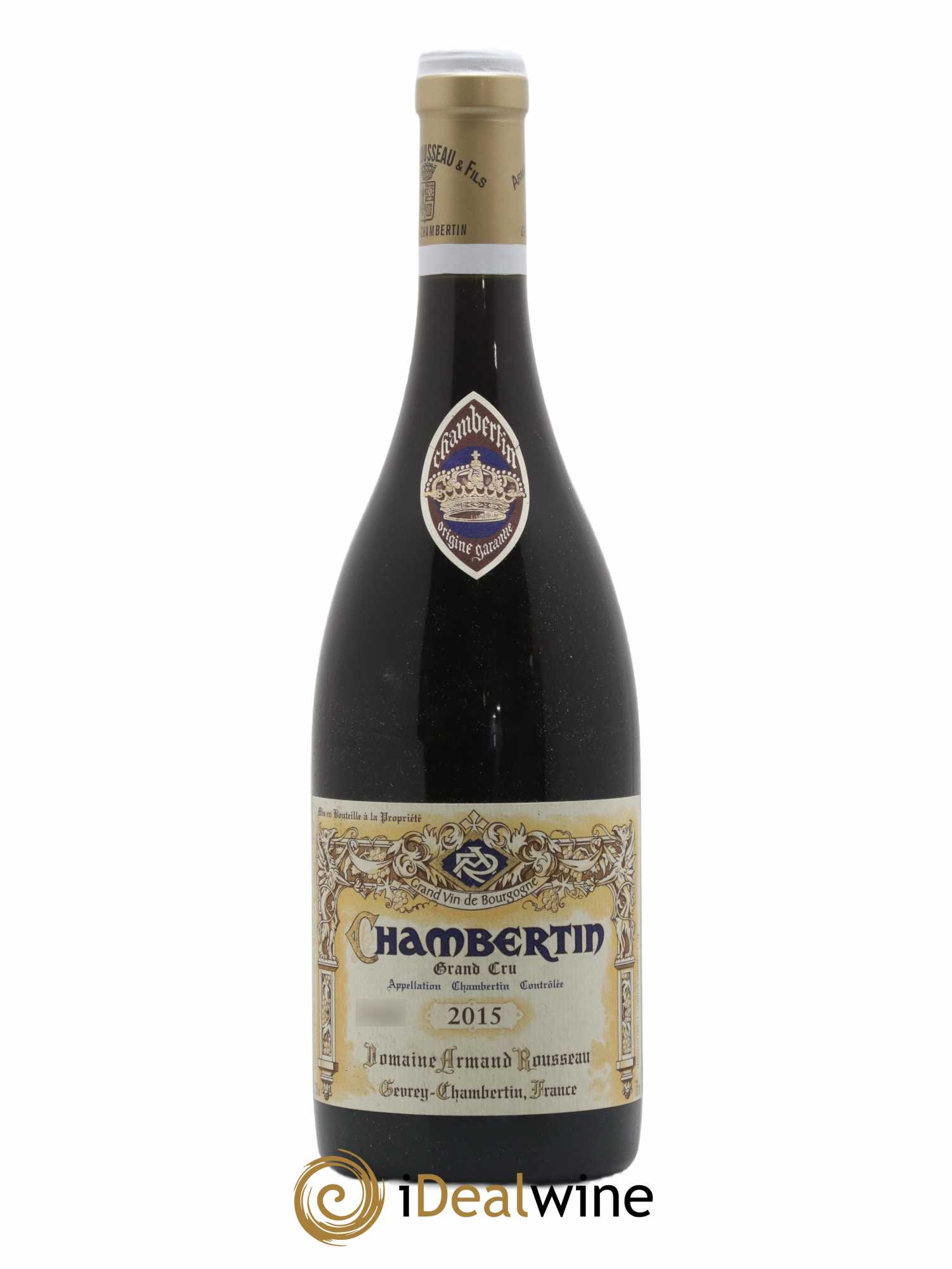 Chambertin Grand Cru Armand Rousseau (Domaine) 2015 - Lot de 1 bouteille - 0