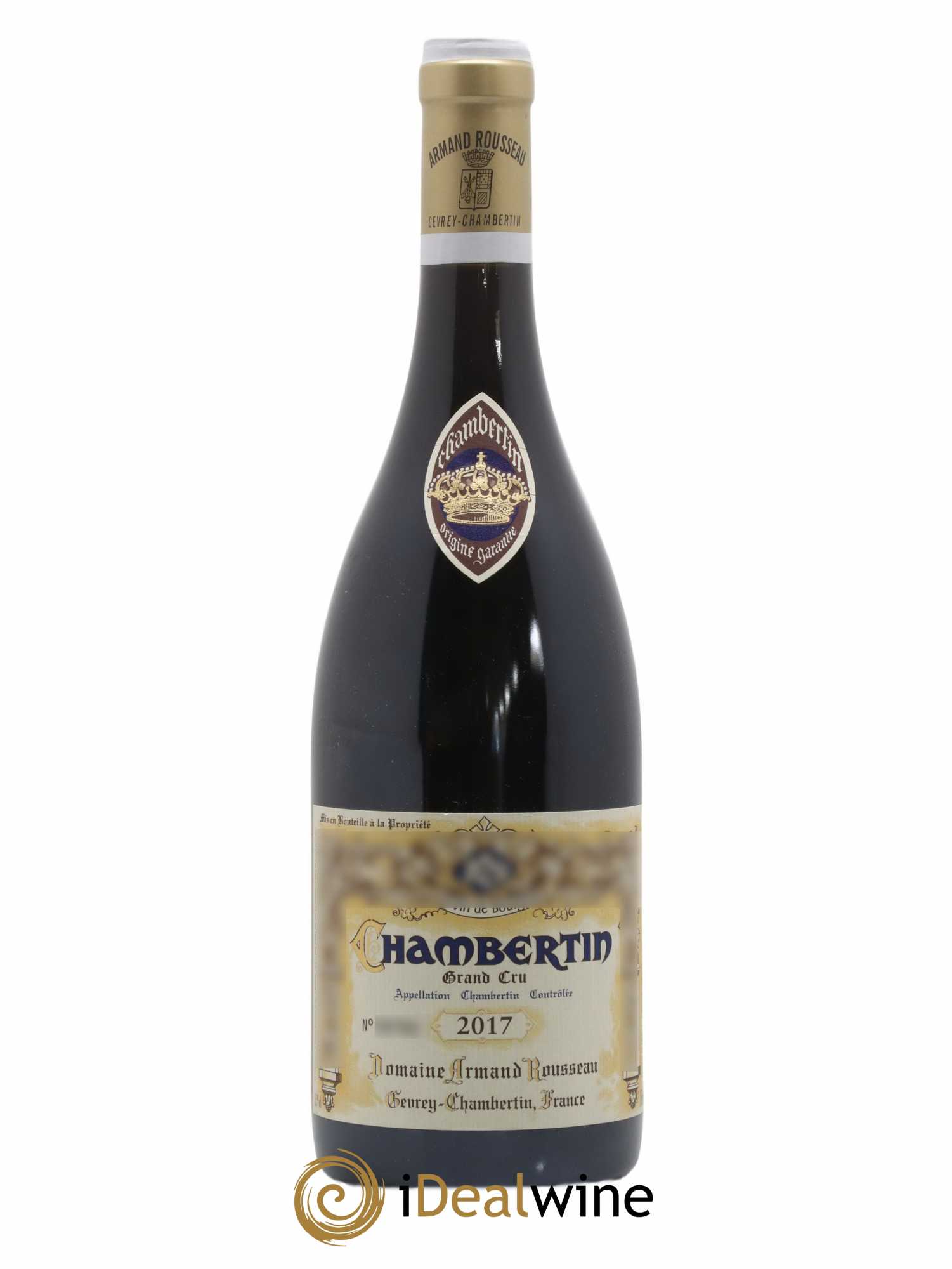 Chambertin Grand Cru Armand Rousseau (Domaine) 2017 - Lot de 1 bouteille - 0