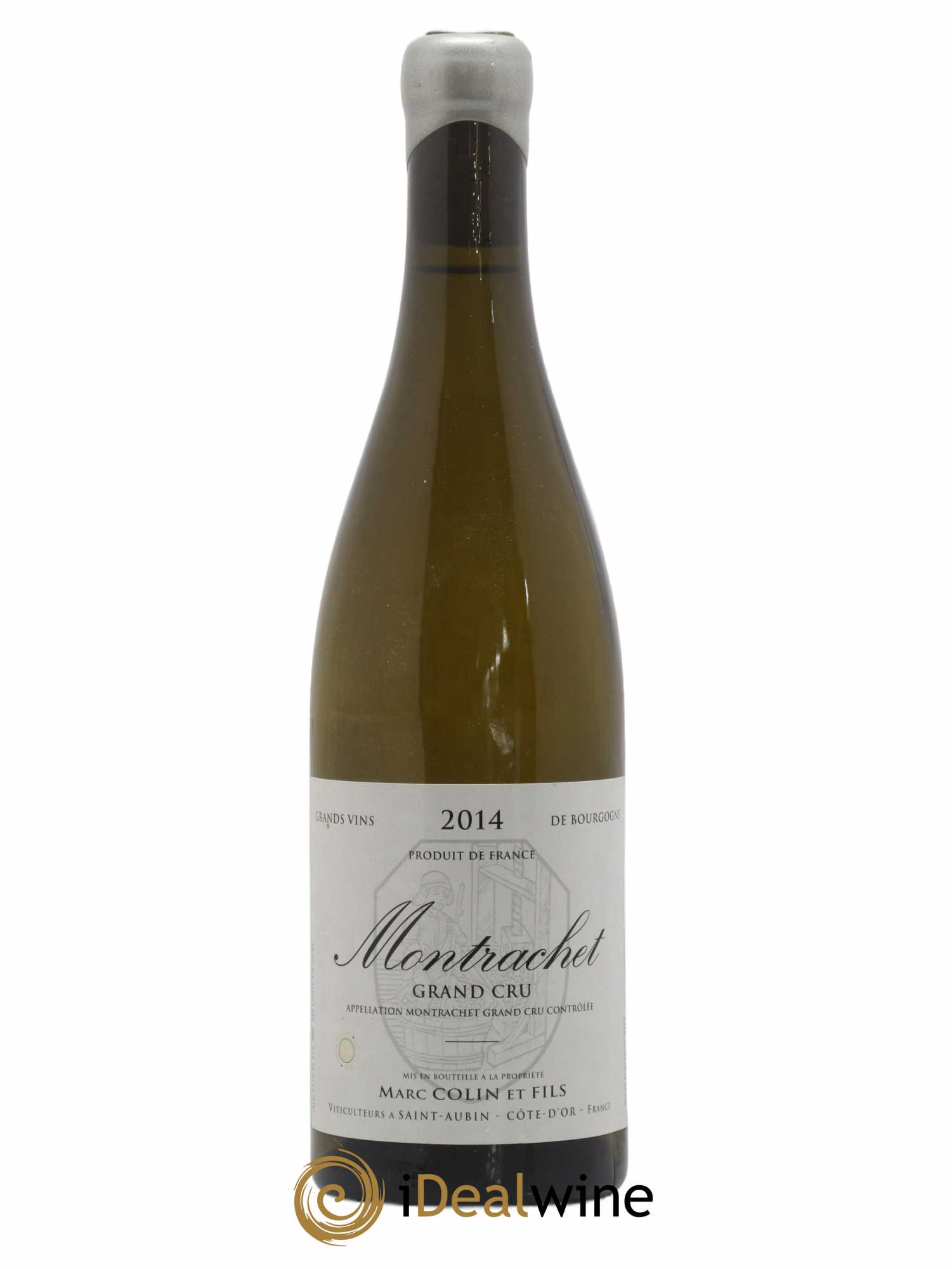 Montrachet Grand Cru Marc Colin & Fils 2014 - Lot de 1 bouteille - 0