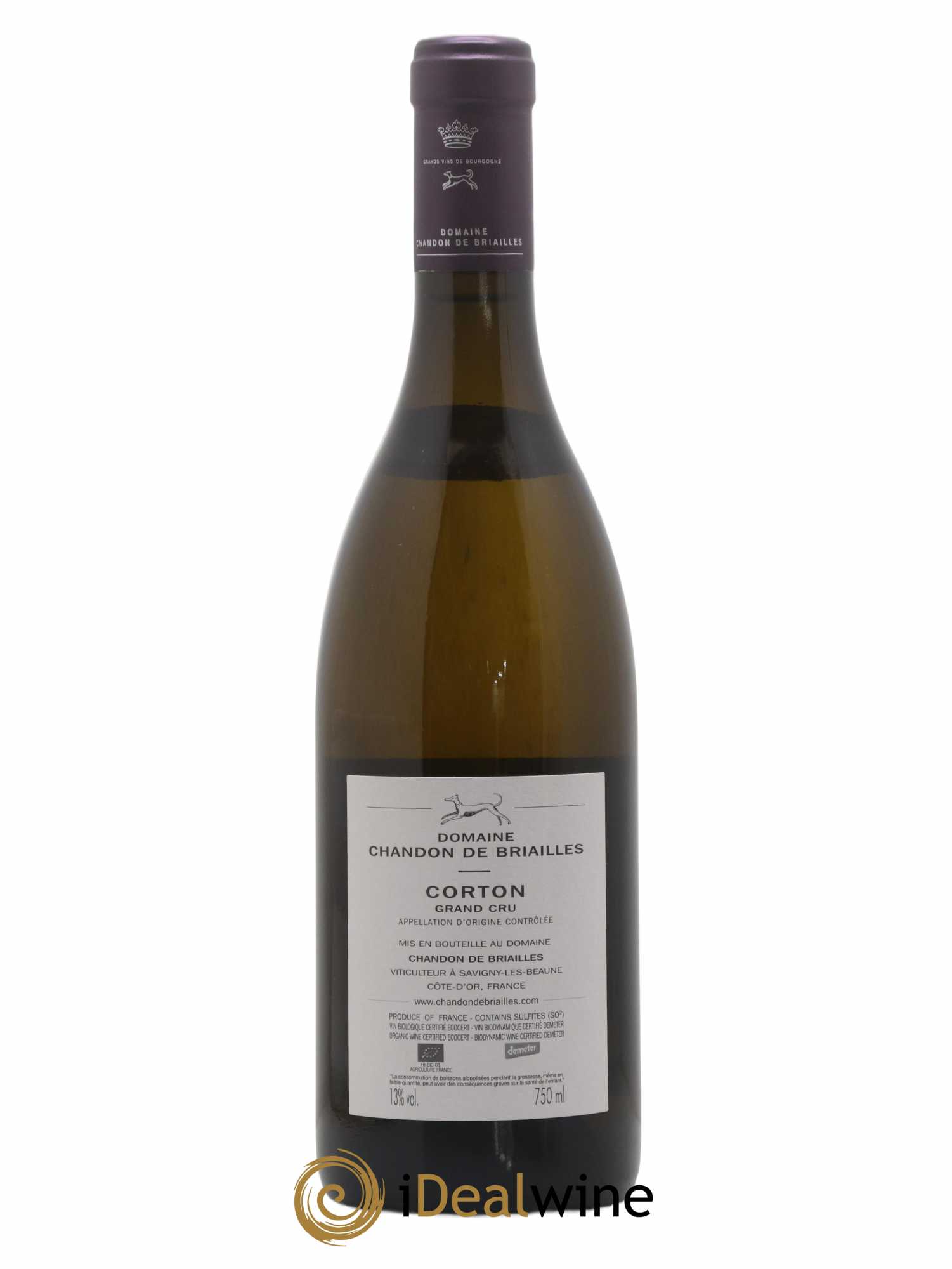 Corton Grand Cru Chandon de Briailles 2019 - Lot de 1 bouteille - 1