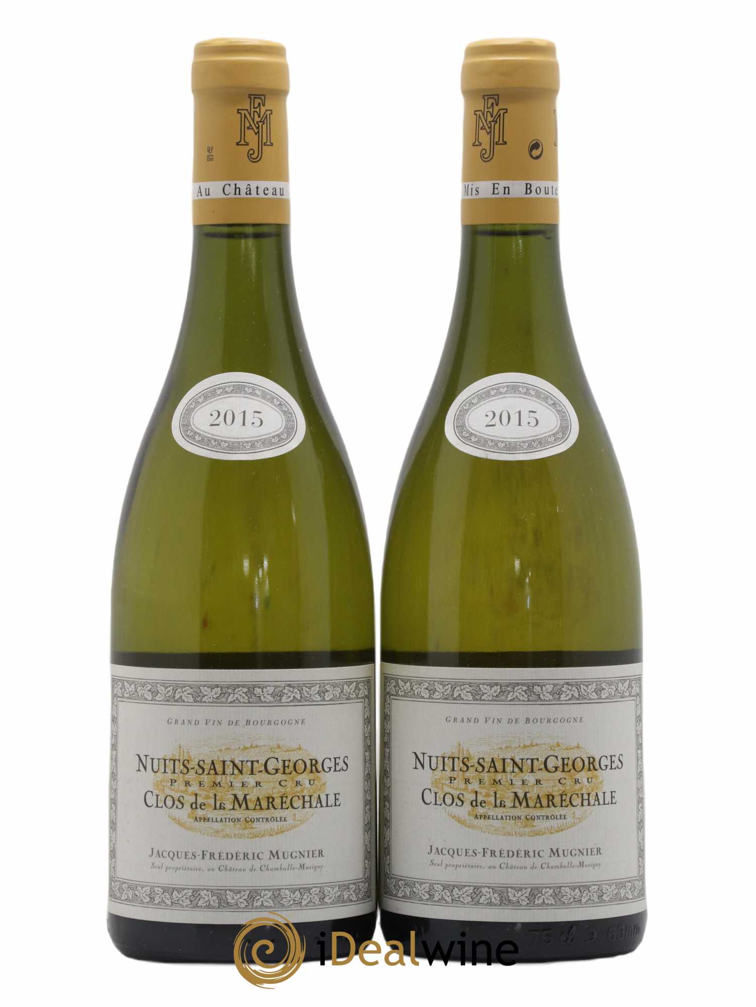 Nuits-Saint-Georges 1er Cru Clos de La Maréchale Jacques-Frédéric Mugnier 2015 - Lot de 2 bouteilles - 0