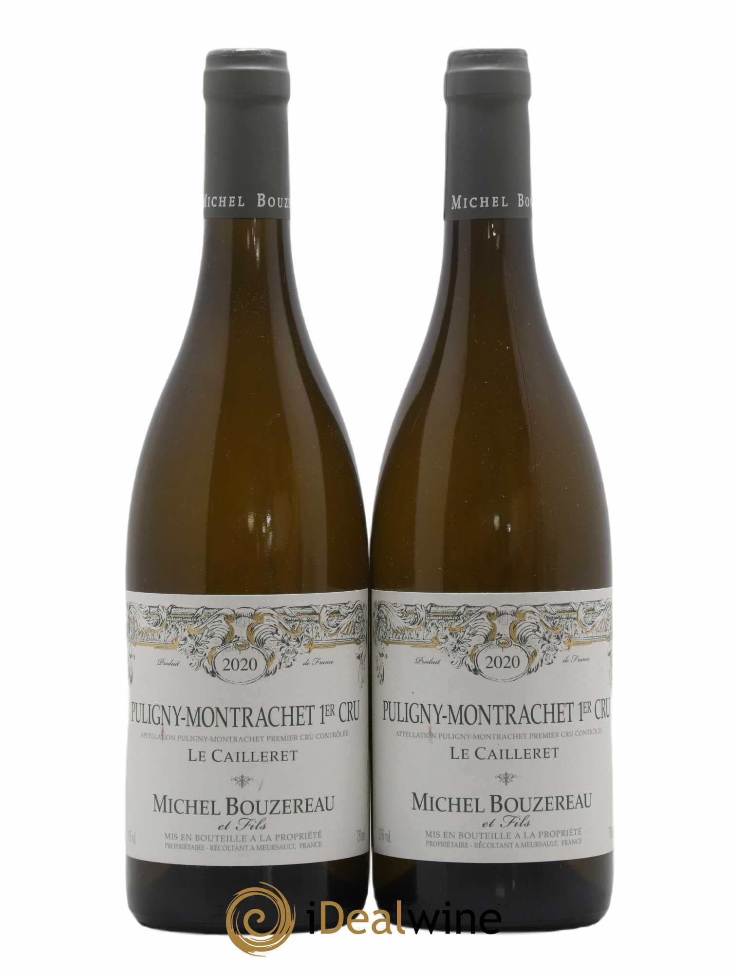 Puligny-Montrachet 1er Cru Le Cailleret Michel Bouzereau et Fils (Domaine) 2020 - Lot de 2 bouteilles - 0