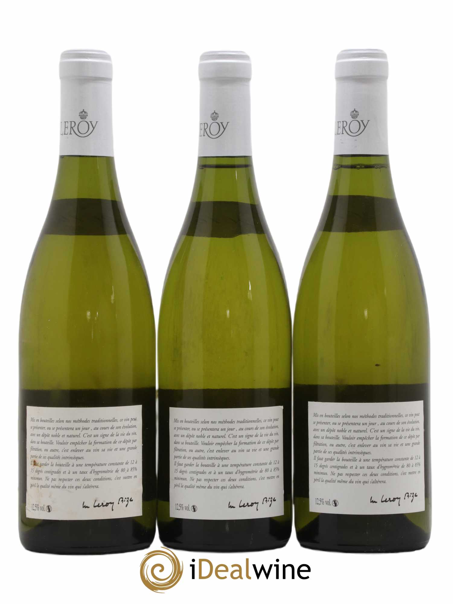 Bourgogne Leroy SA 2016 - Lot de 3 bouteilles - 1