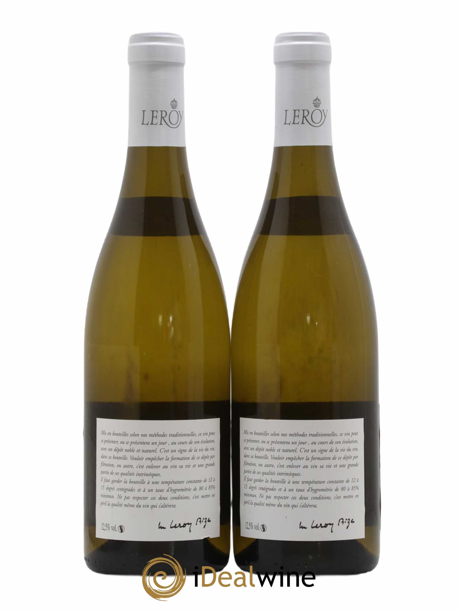 Bourgogne Leroy SA 2017 - Lot de 2 bouteilles - 1