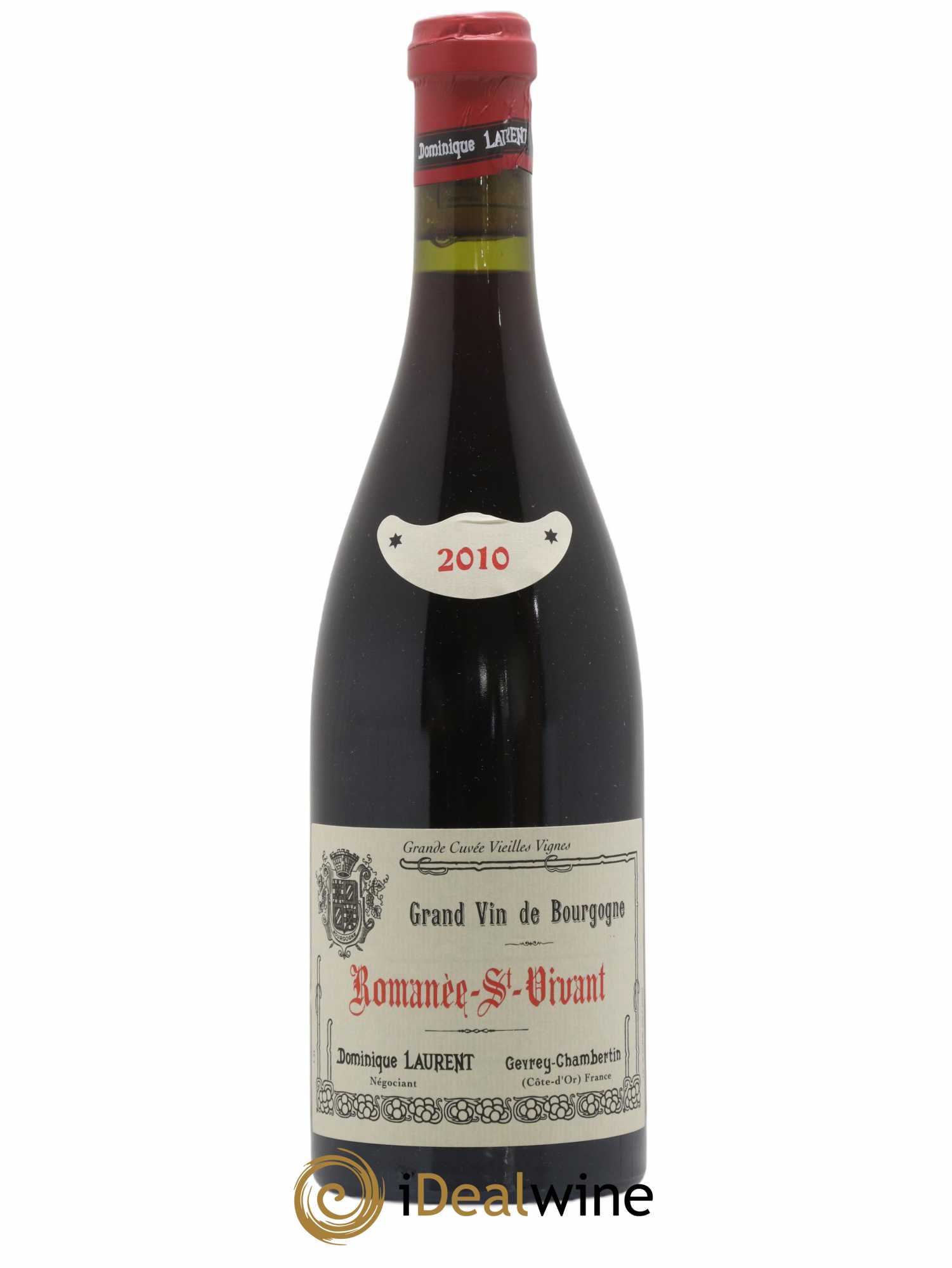 Romanée-Saint-Vivant Grand Cru Dominique Laurent Vielles Vignes 2010 - Lot de 1 bouteille - 0