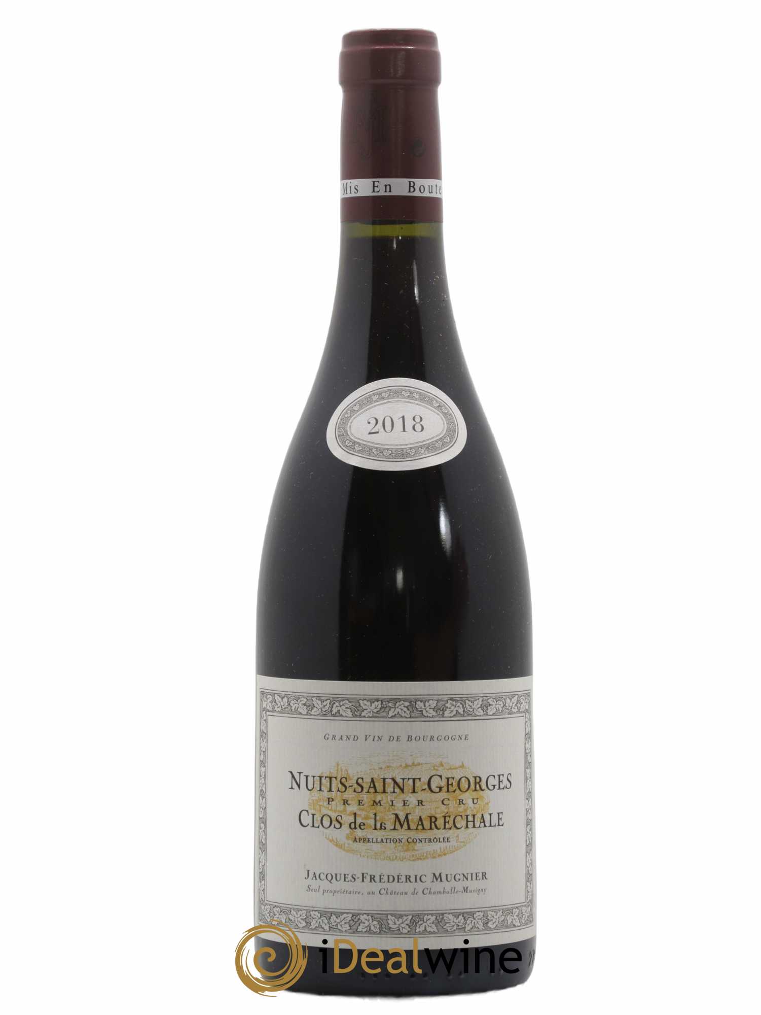 Nuits-Saint-Georges 1er Cru Clos de La Maréchale Jacques-Frédéric Mugnier 2018 - Lot de 1 bouteille - 0