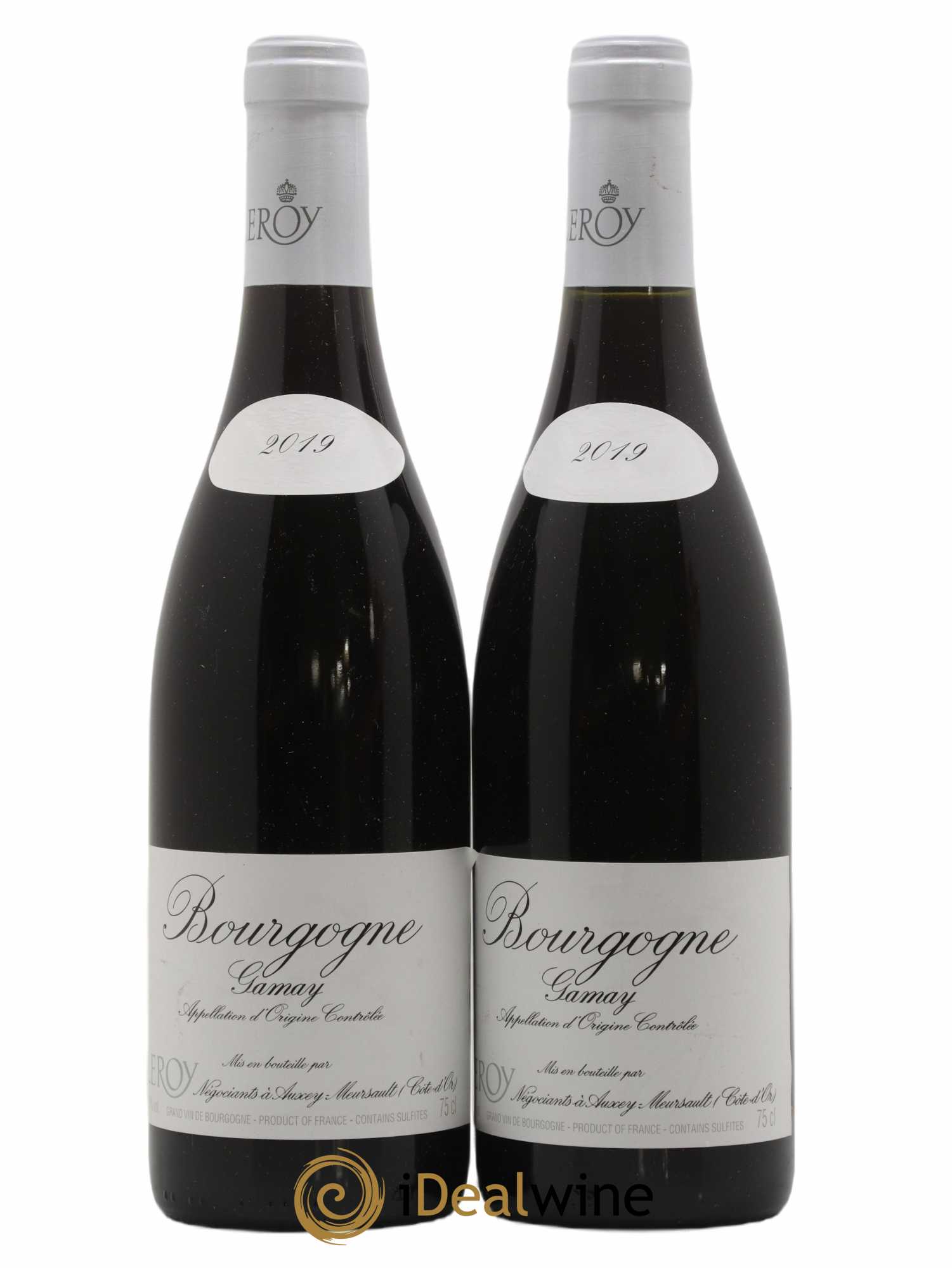 Bourgogne Gamay Leroy SA 2019 - Lot of 2 bottles - 0