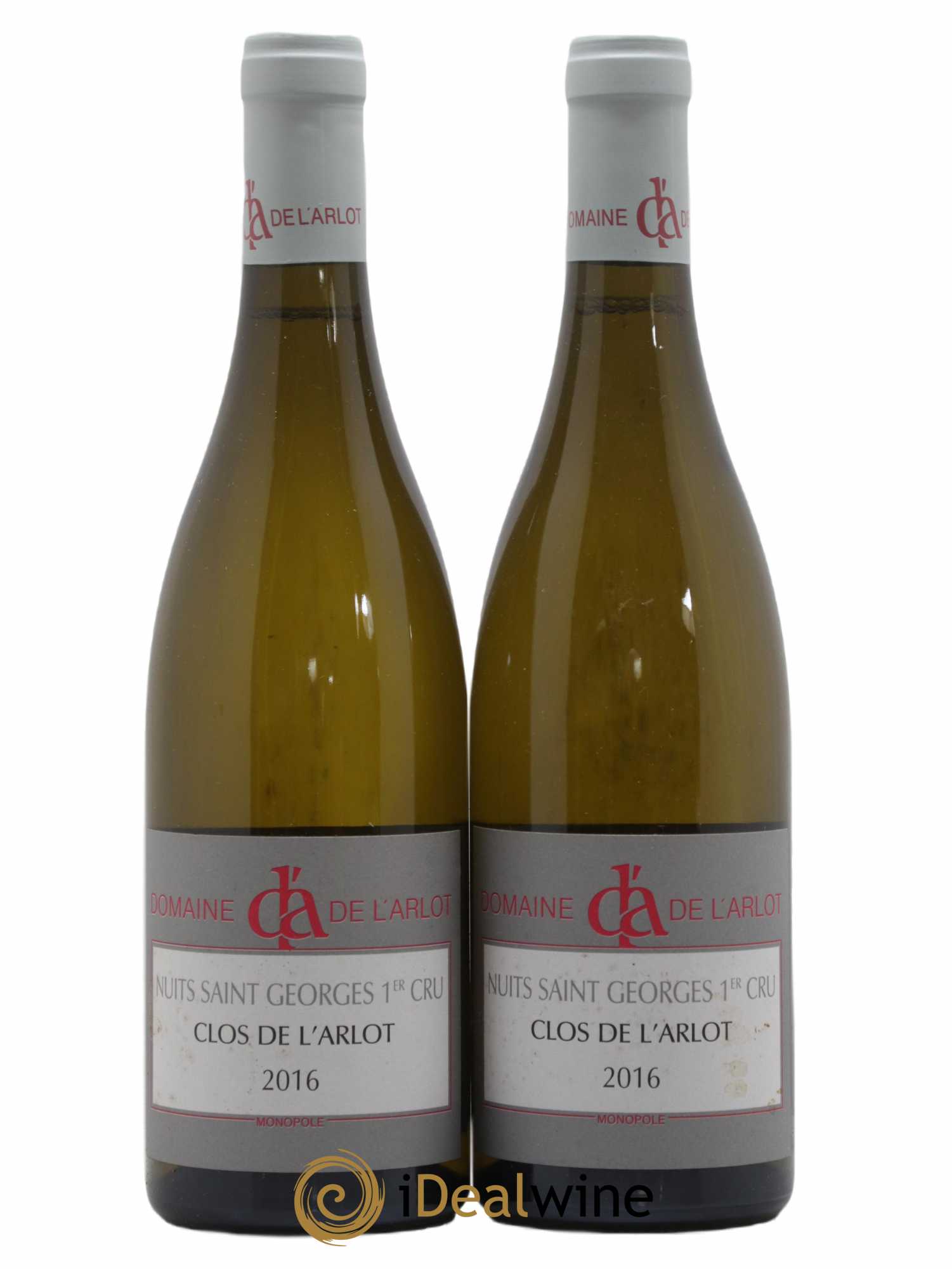 Nuits-Saint-Georges 1er Cru Clos de l'Arlot Domaine de l'Arlot 2016 - Lot of 2 bottles - 0