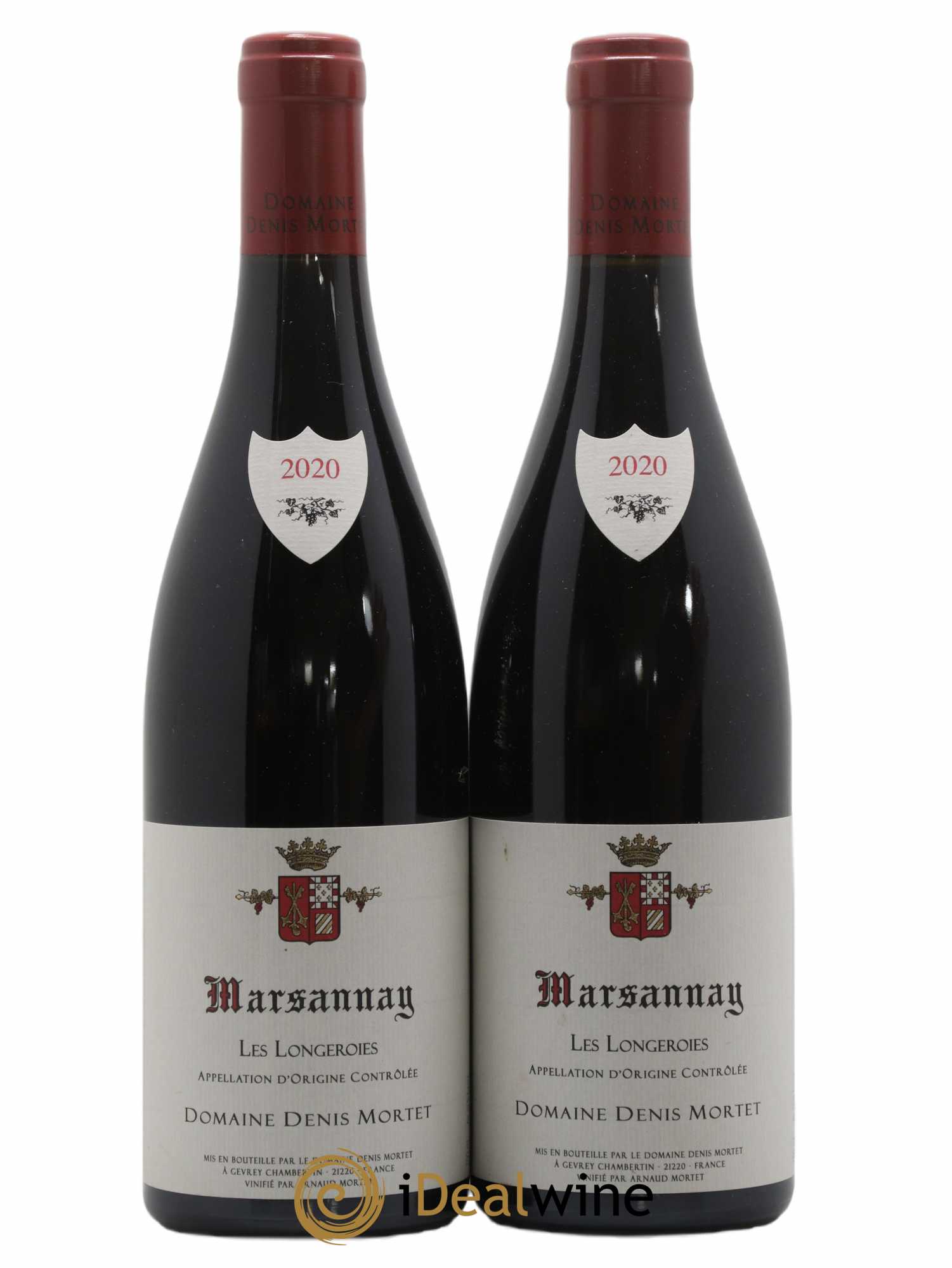 Marsannay Les Longeroies Denis Mortet (Domaine) 2020 - Lot de 2 bouteilles - 0