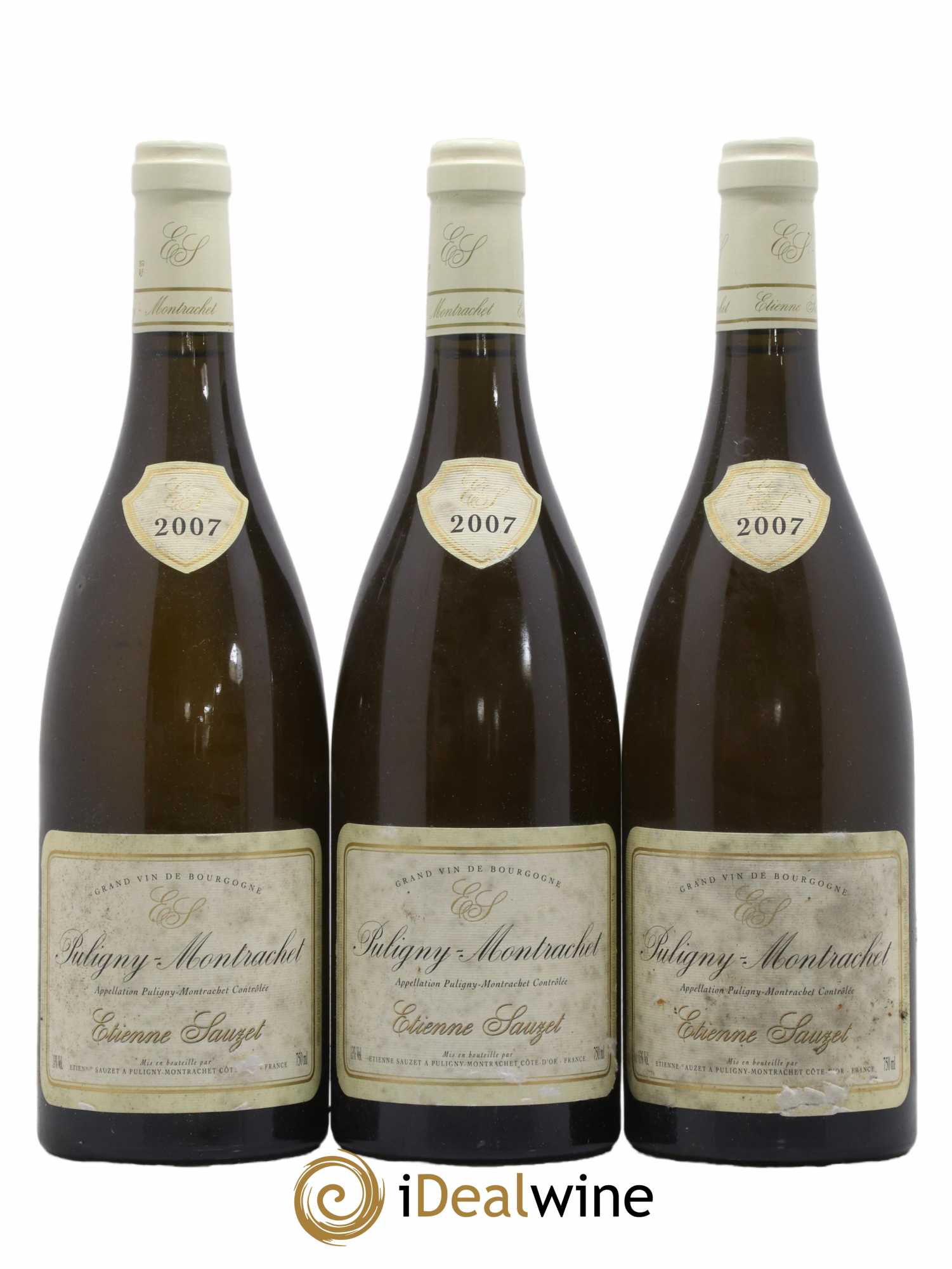 Puligny-Montrachet Etienne Sauzet 2007 - Lot de 3 bouteilles - 0