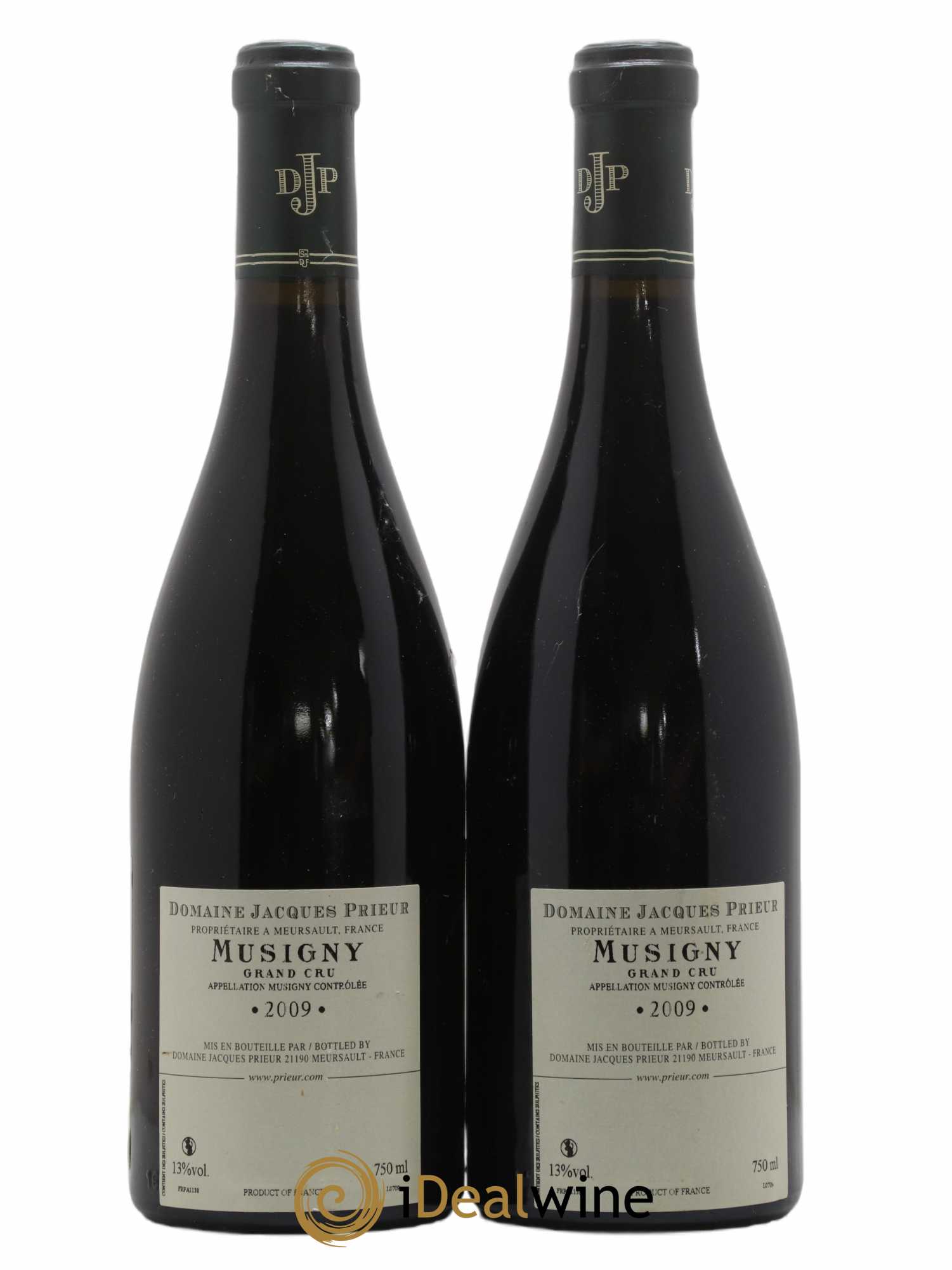 Musigny Grand Cru Jacques Prieur (Domaine) 2009 - Lot of 2 bottles - 1
