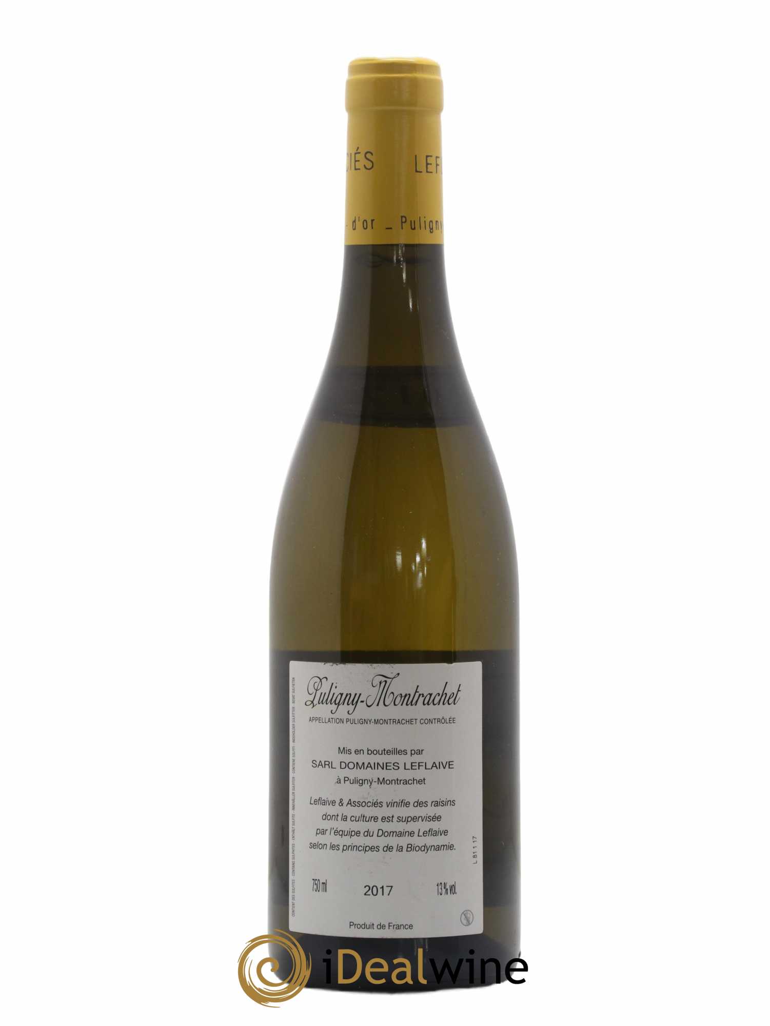 Puligny-Montrachet Leflaive & Associés 2017 - Lot de 1 bouteille - 1