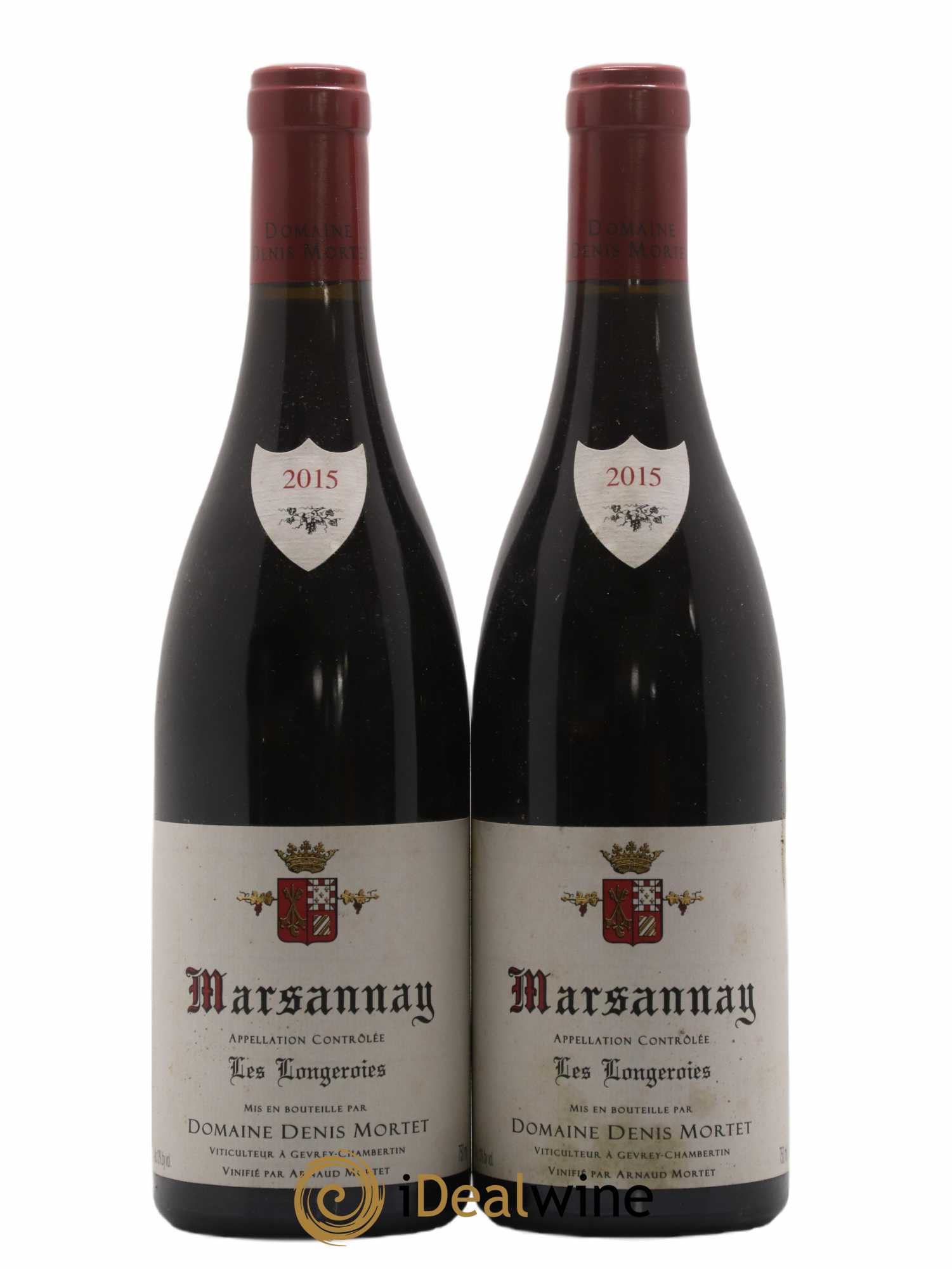 Marsannay Les Longeroies Denis Mortet (Domaine) 2015 - Lot of 2 bottles - 0