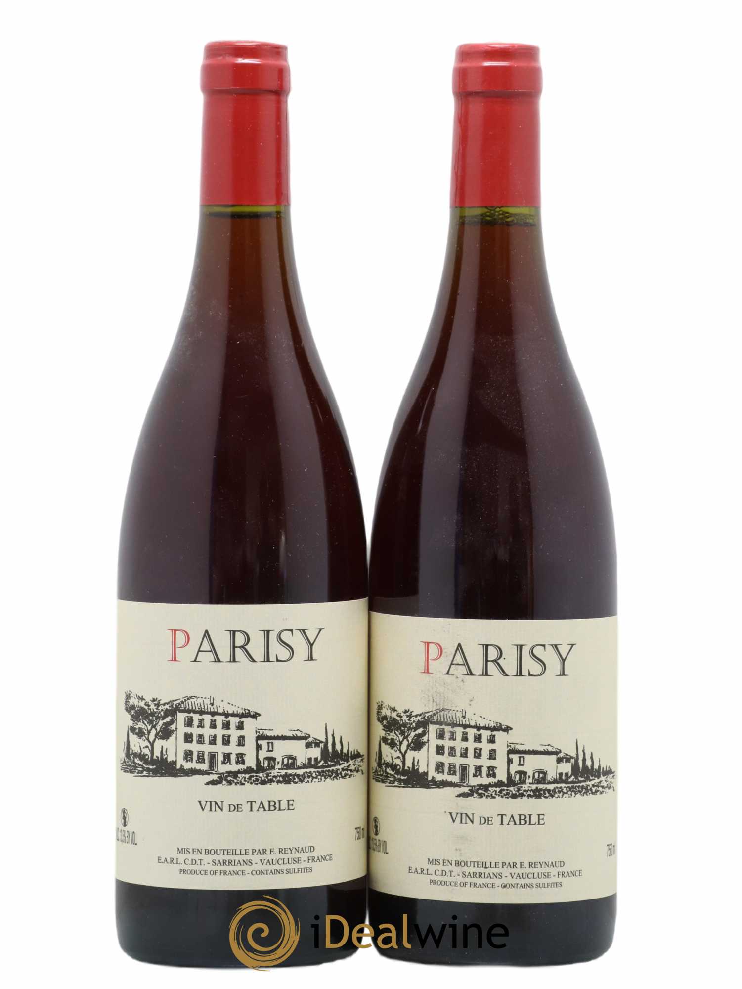 Vin de Table Parisy Emmanuel Reynaud - Posten von 2 Flaschen - 0