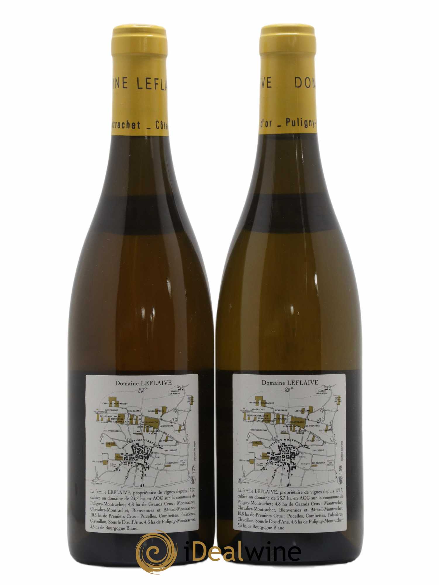Puligny-Montrachet 1er Cru Clavoillon Leflaive (Domaine) 2010 - Lot de 2 bouteilles - 1