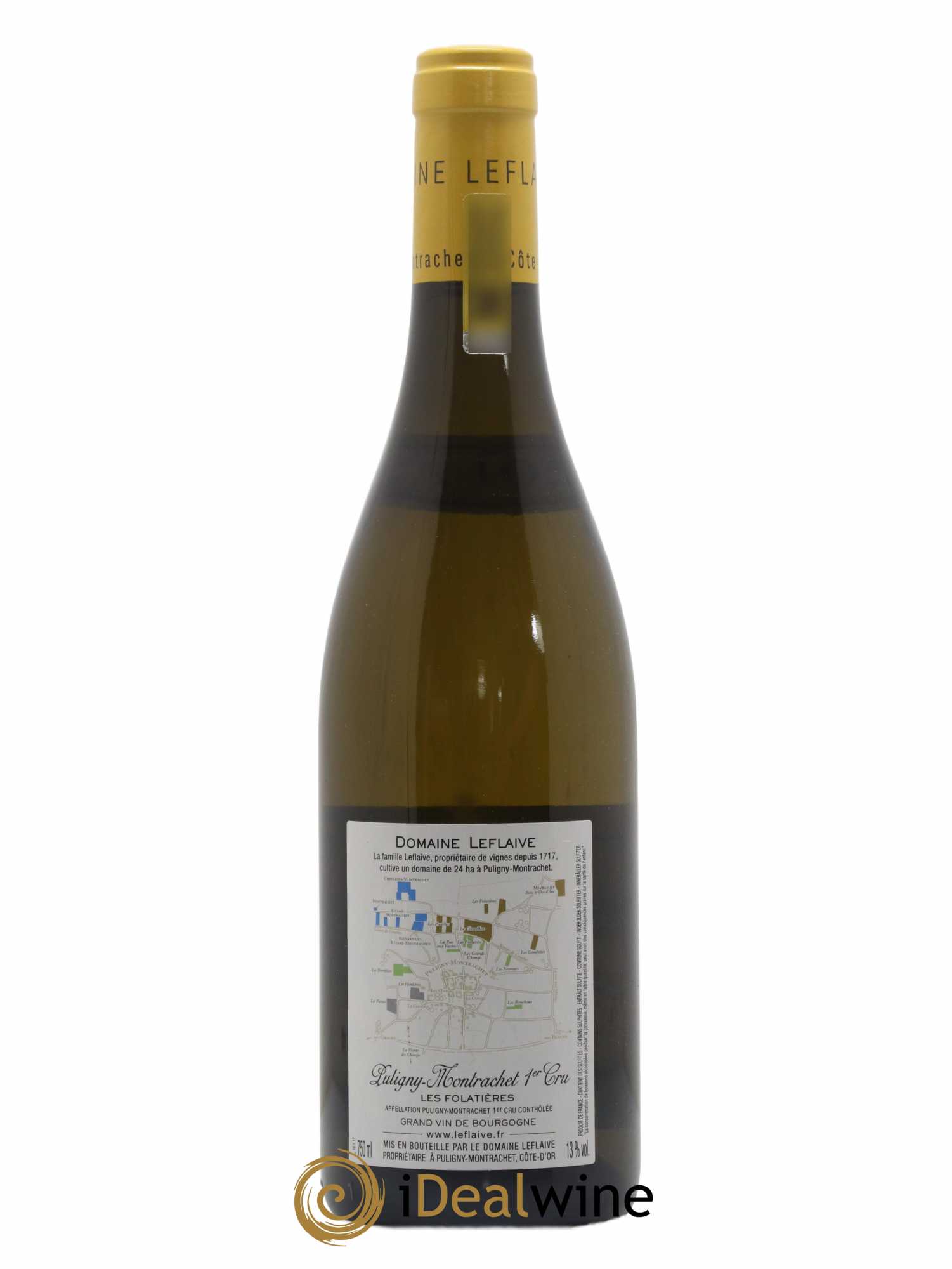 Puligny-Montrachet 1er Cru Les Folatières Leflaive (Domaine) 2017 - Lot de 1 bouteille - 1