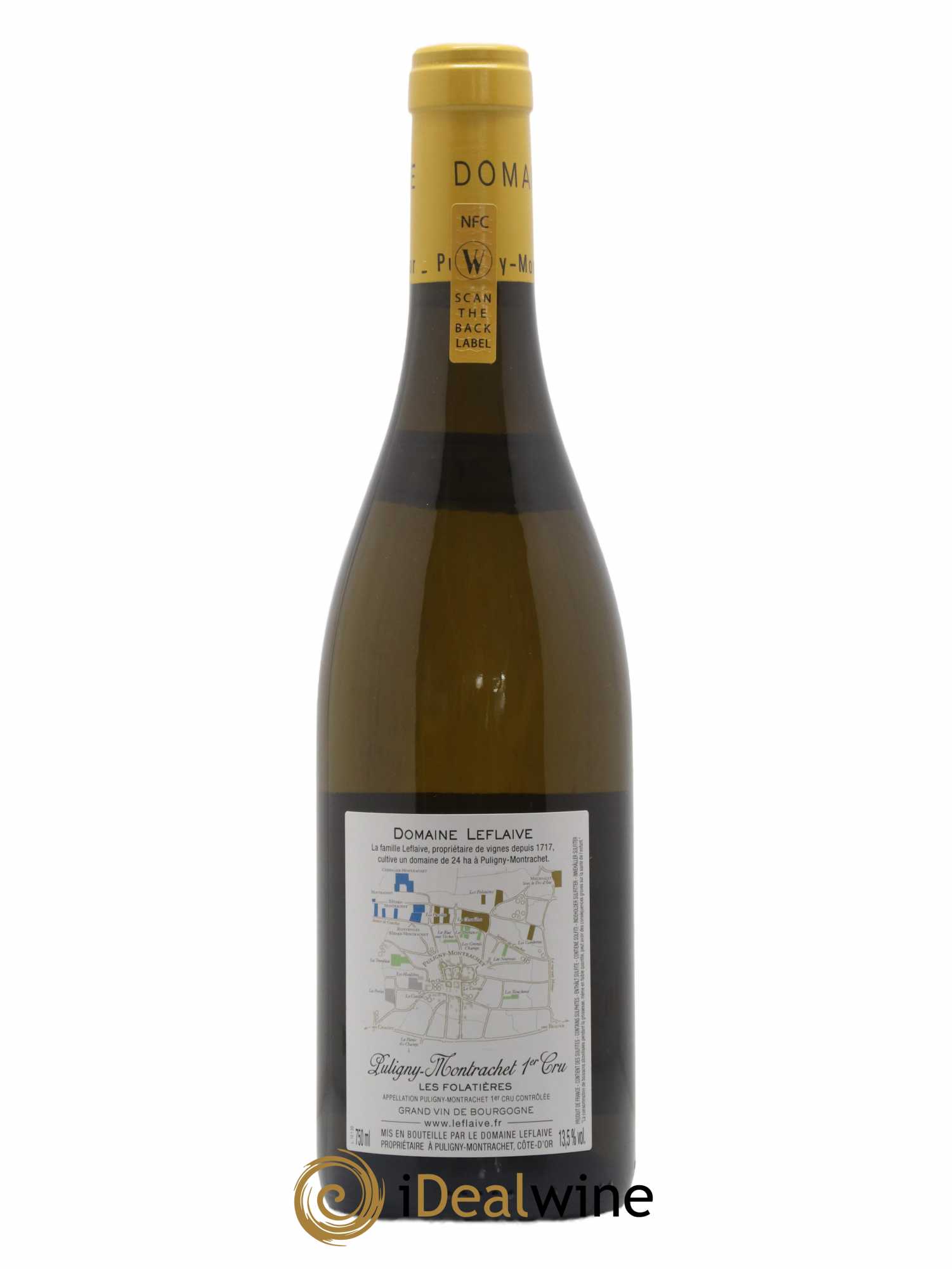 Puligny-Montrachet 1er Cru Les Folatières Leflaive (Domaine) 2020 - Lot de 1 bouteille - 1